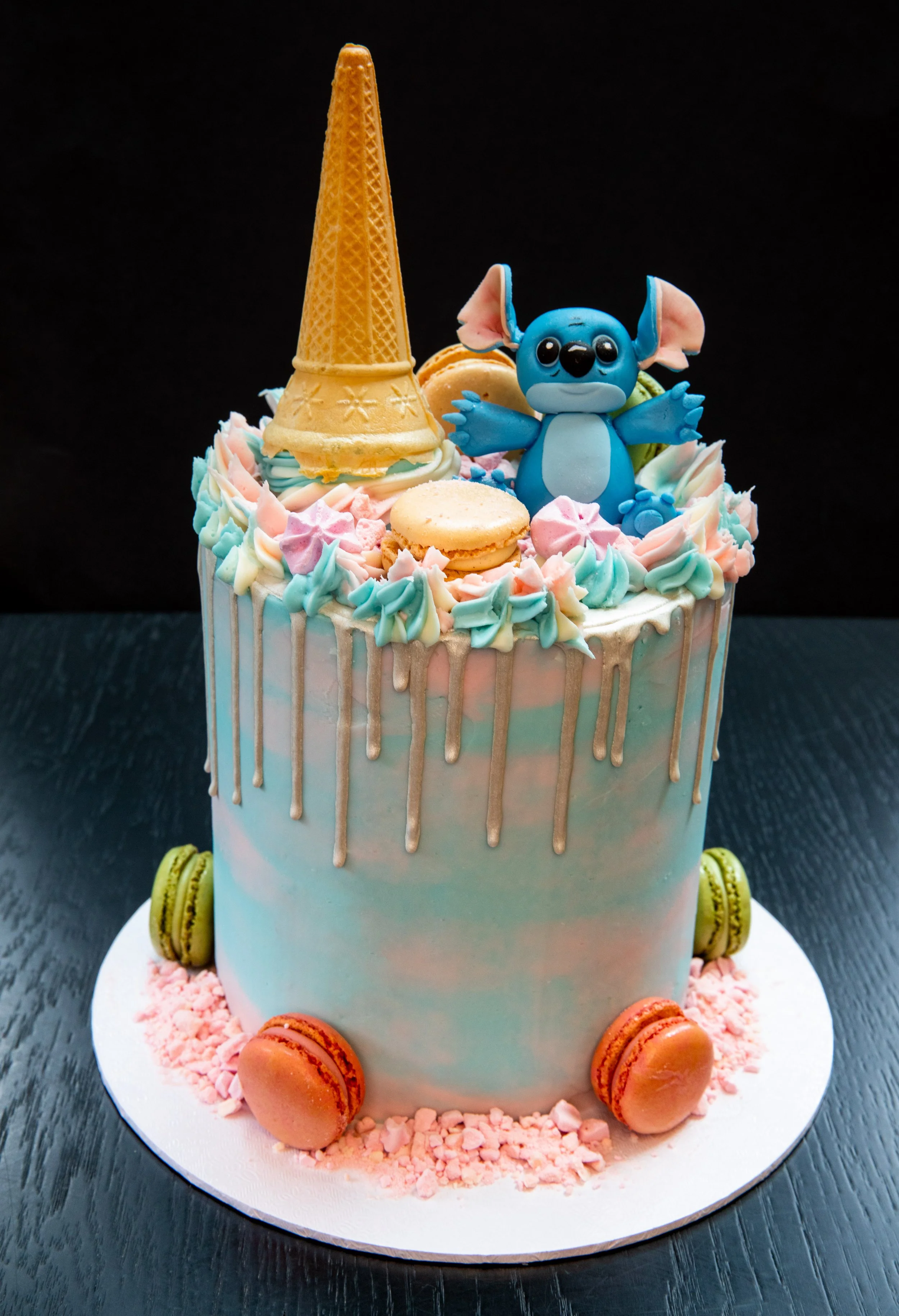 Stitch Themed Birthday Cake