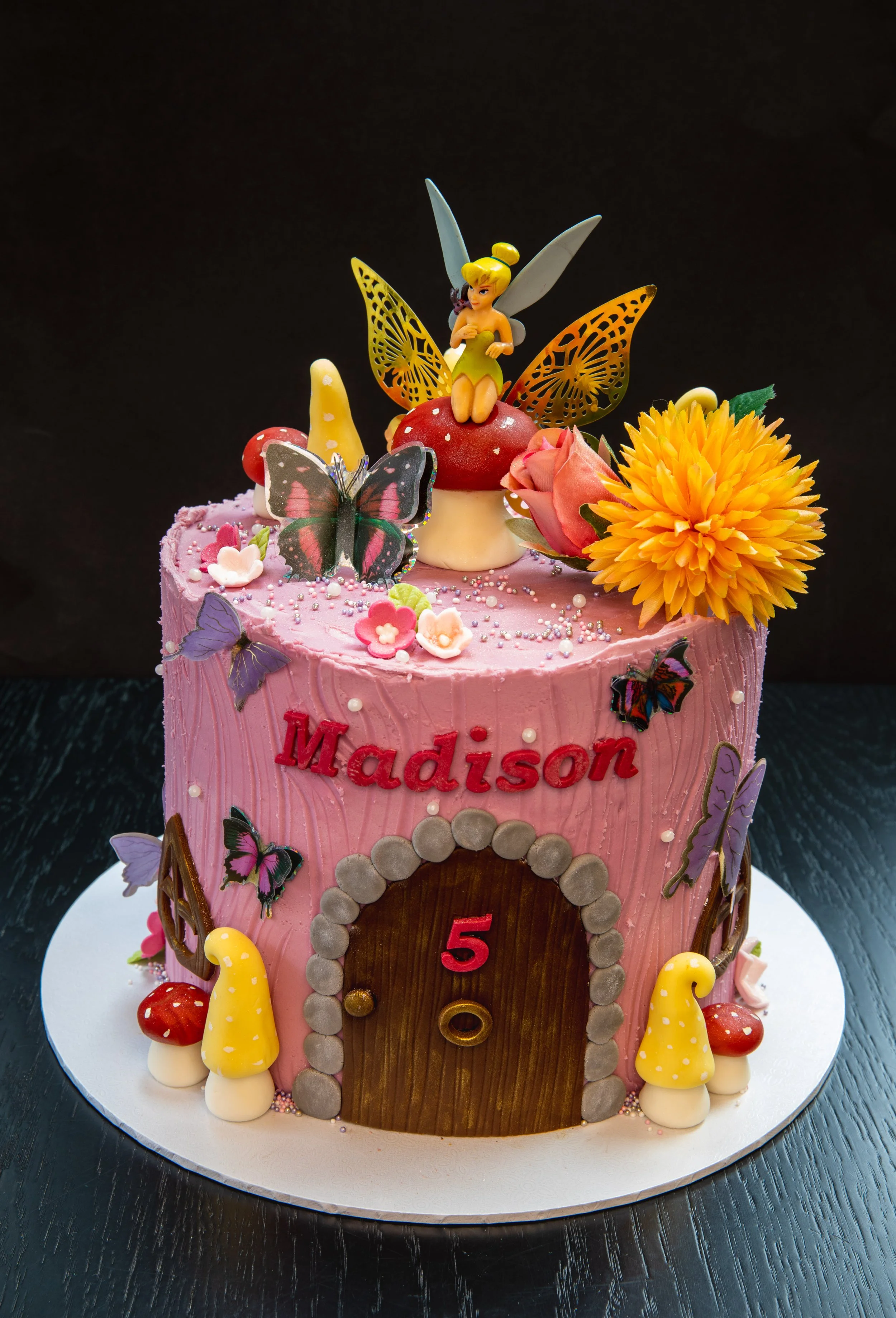 Fairy Themed Birthday Cake