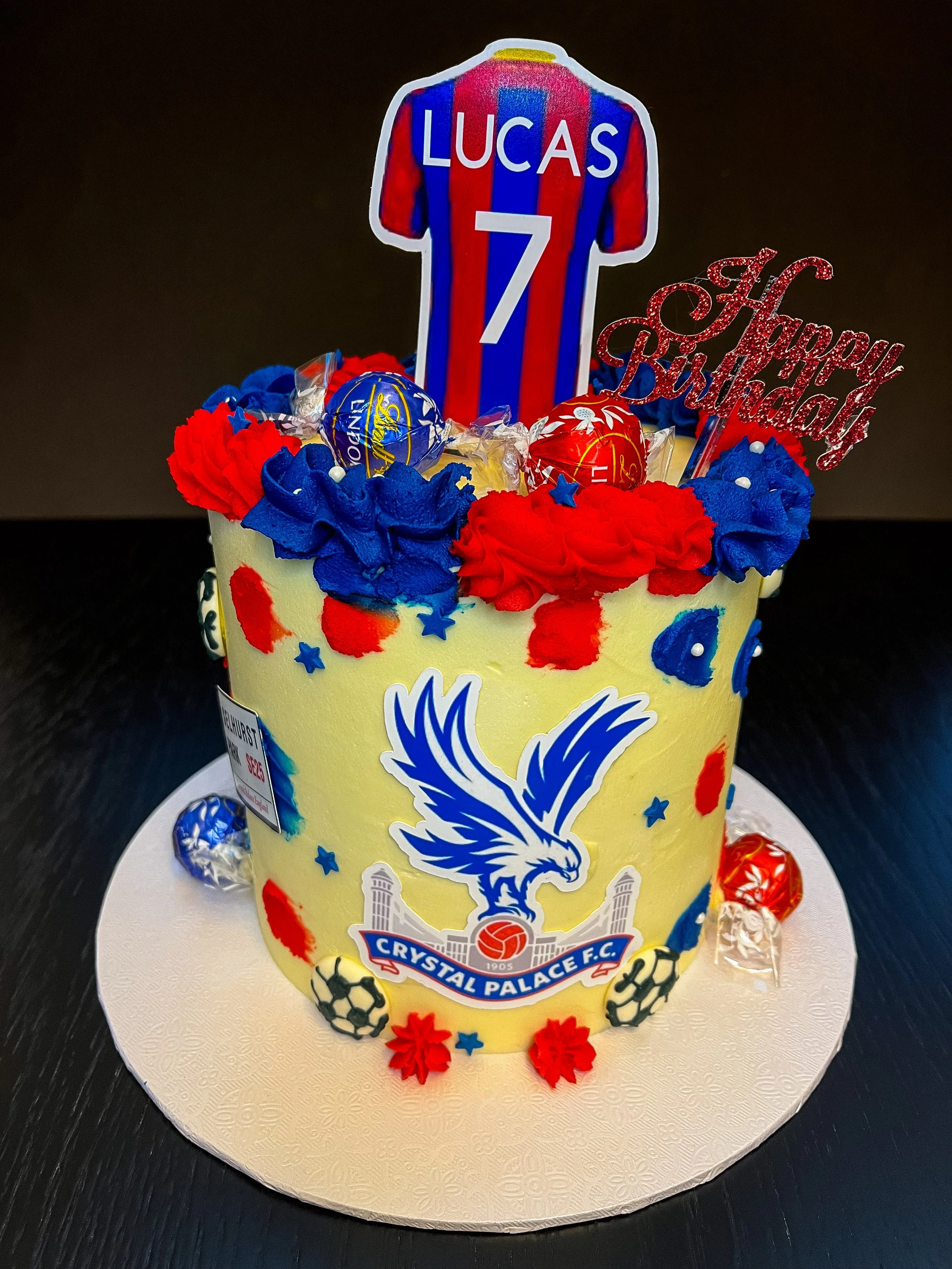 Crystal Palace Themed Birthday Cake III