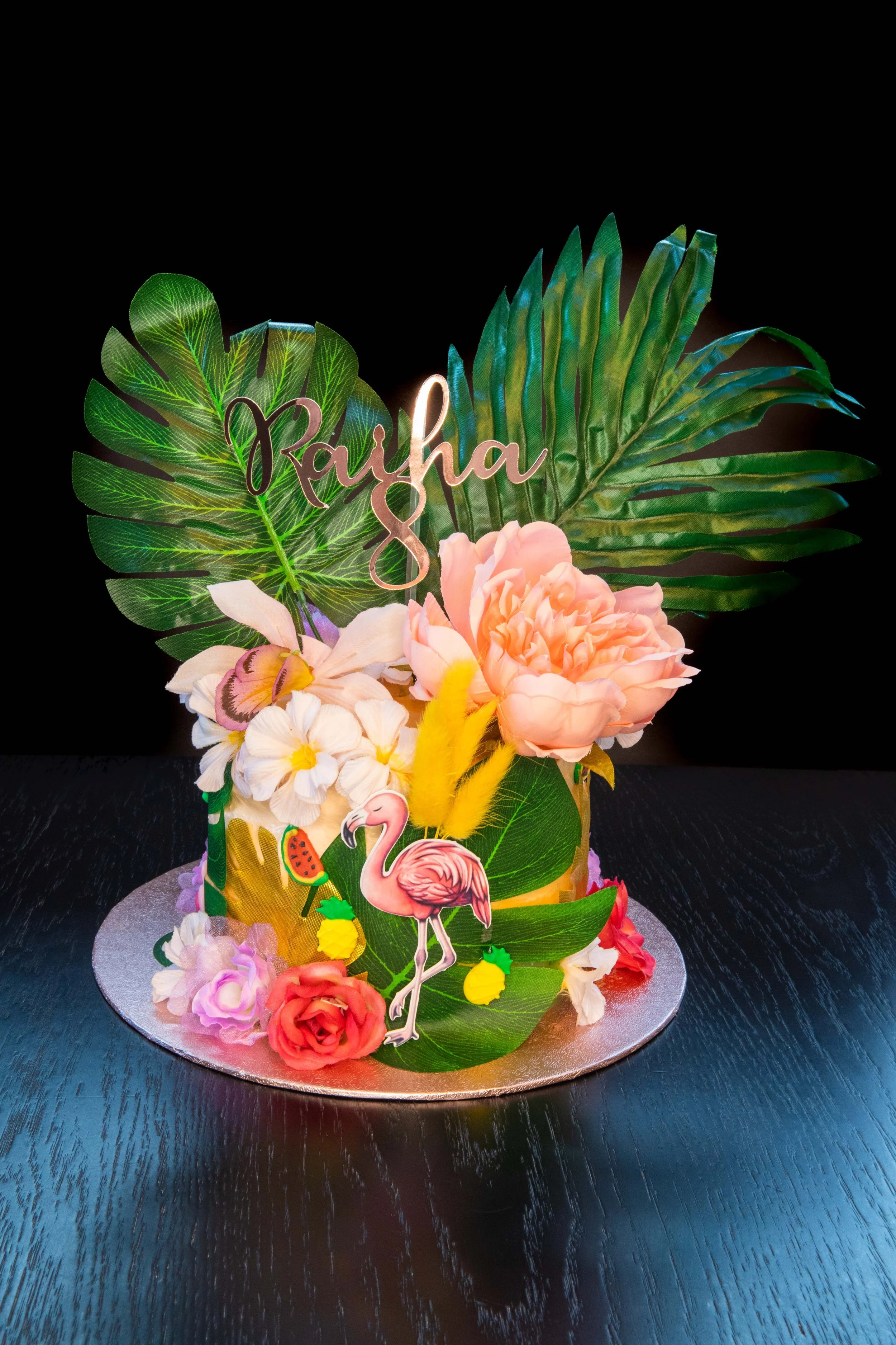 Tropical Vanilla Birthday Cake