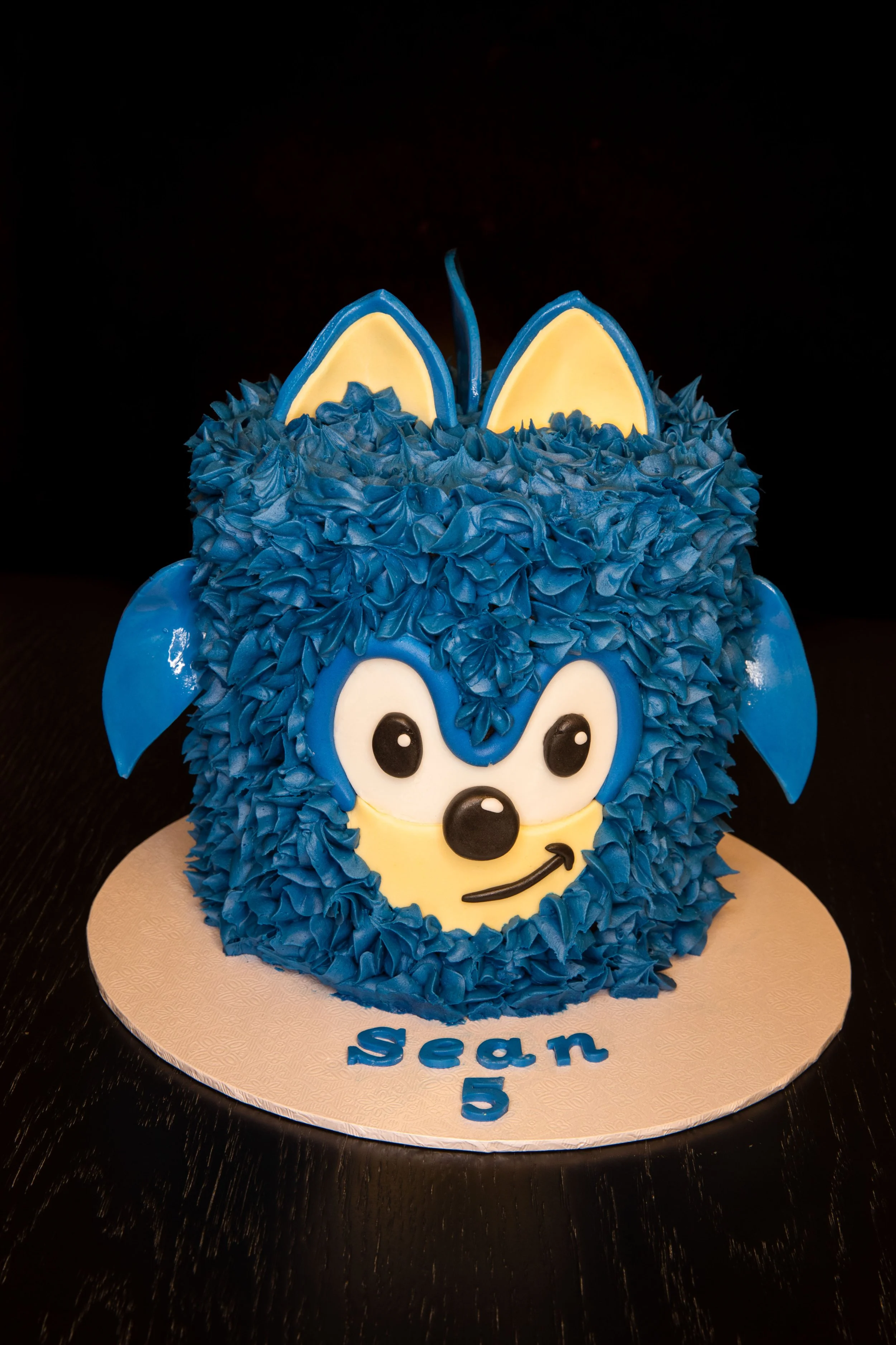 Sonic Birthday Cake