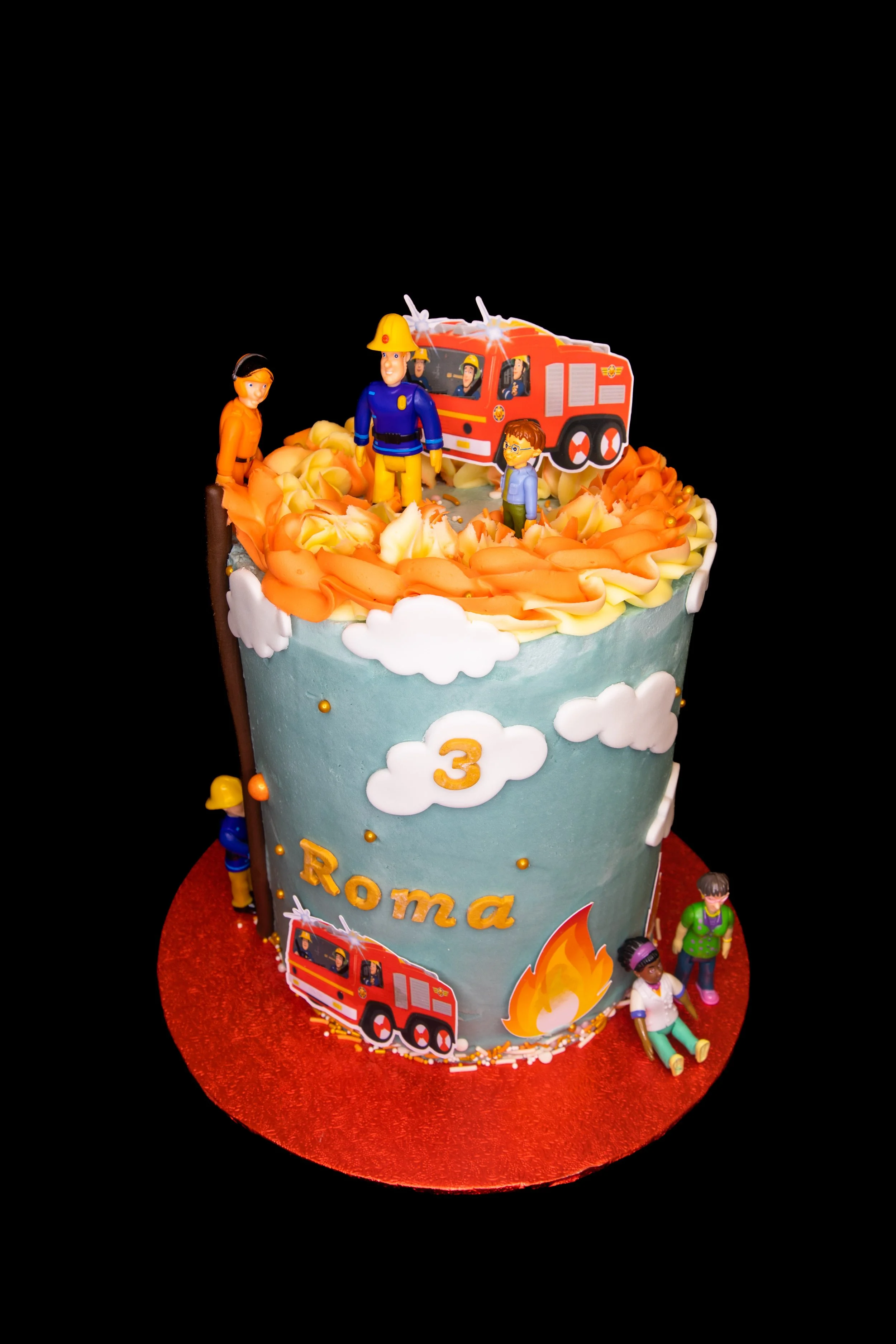Fireman Sam Birthday Cake