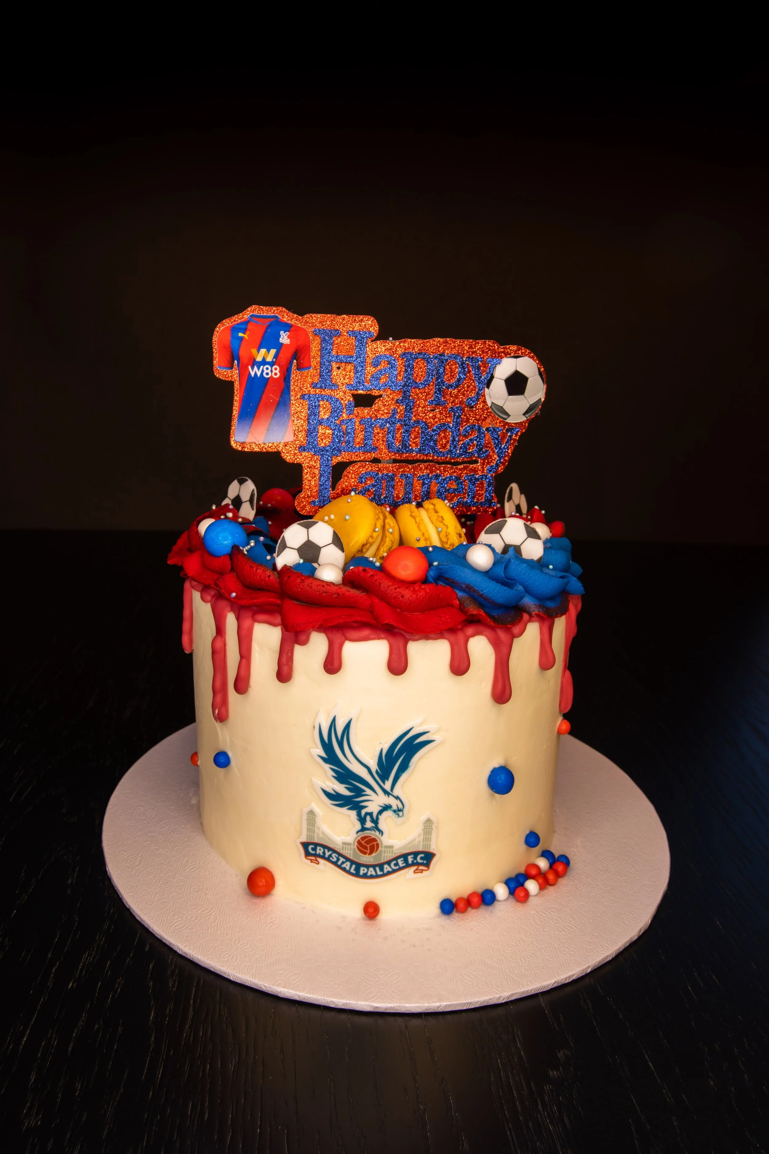 Crystal Palace Themed Birthday Cake IV