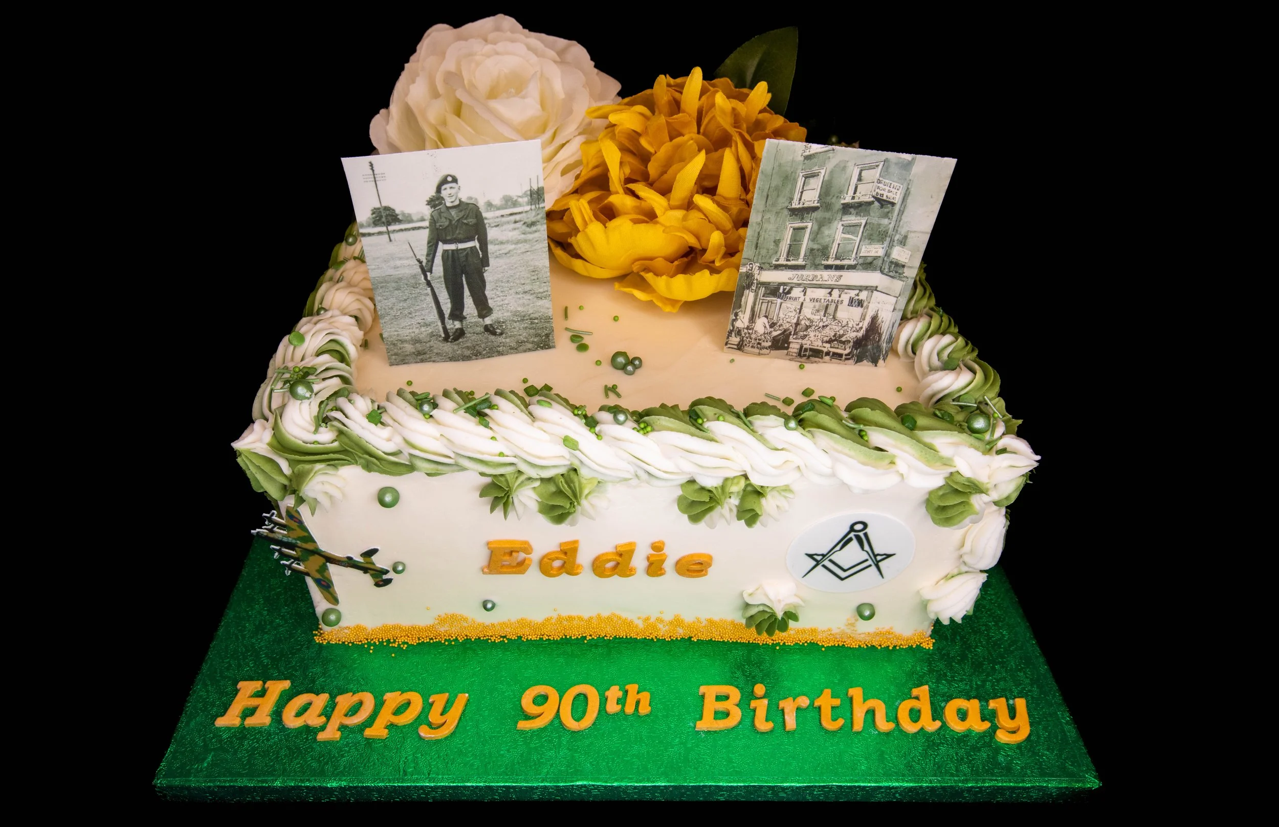 90th Birthday Cake