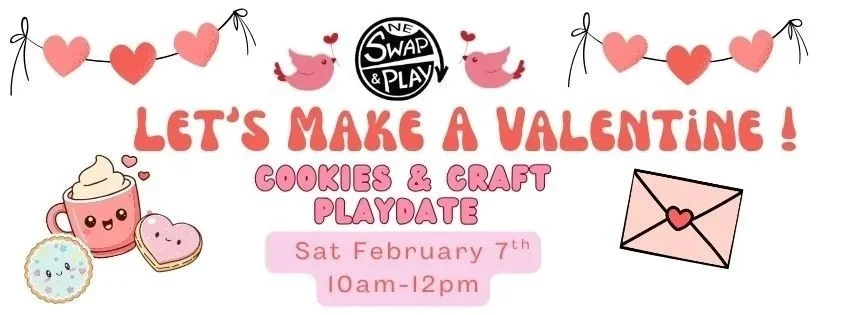 Valentine’s Cookies & Crafts