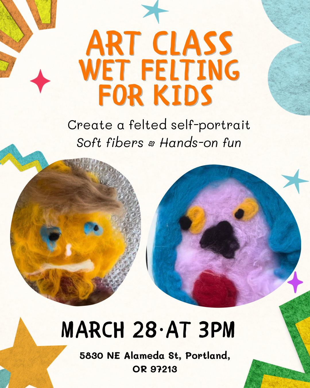 Wet Felting Craft Event