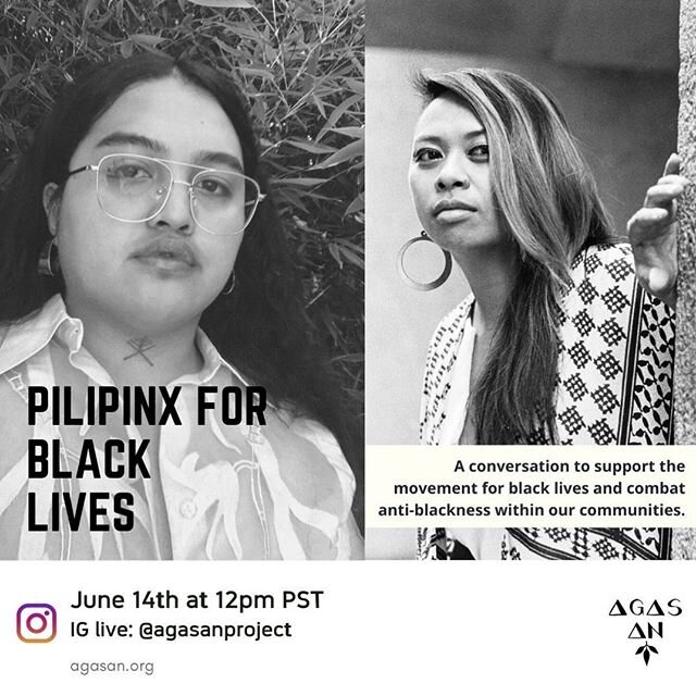 Time for much needed conversation ✨🗣✨
⠀⠀
〰️
⠀⠀
This conversation between Agasan Collaborator- @videogaymer &amp; Agasan Producer - Charito of @astralogik 
is to discuss how the Pilipinx community can support black lives and address anti-blackness in