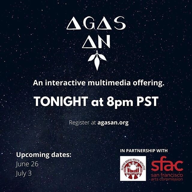 We are down to ᴏɴᴇ ʟᴀsᴛ sᴘᴏᴛ for our offering tonight. Register now ☞︎ AGASAN.ORG ☜︎
⠀⠀
On this Juneteenth, we are grateful that we can offer the support and the medicine needed to sustain these movements and the protracted struggles we encounter in 