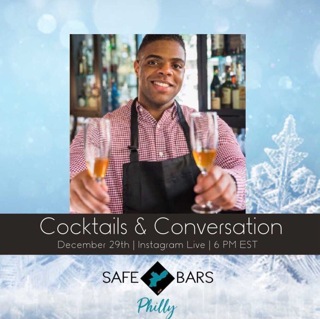 Excited to join @woarphila again this year to chat about healthy drinking habits during the holidays and to shake up one of my holiday cocktails: the Goal Digger. Make sure to join us today at 6PM via IG Live.