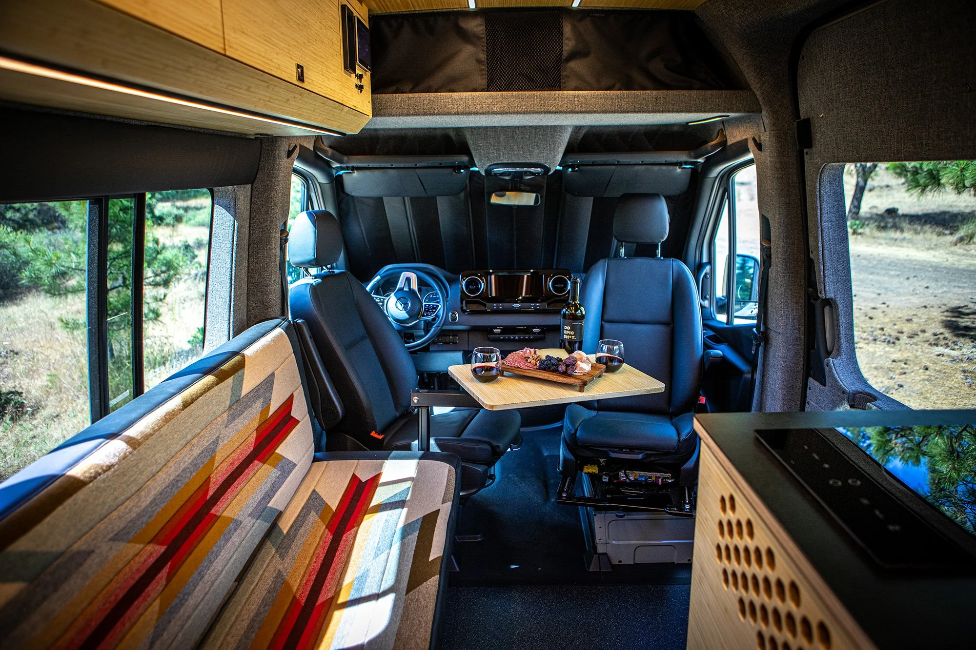 EAV Zahra Adventure Van's Interior