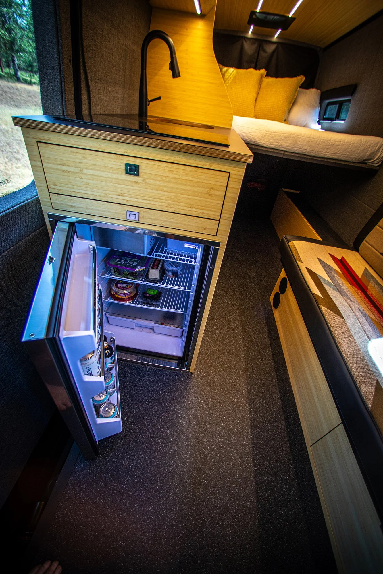 EAV Zahra Adventure Van's Mini Fridge