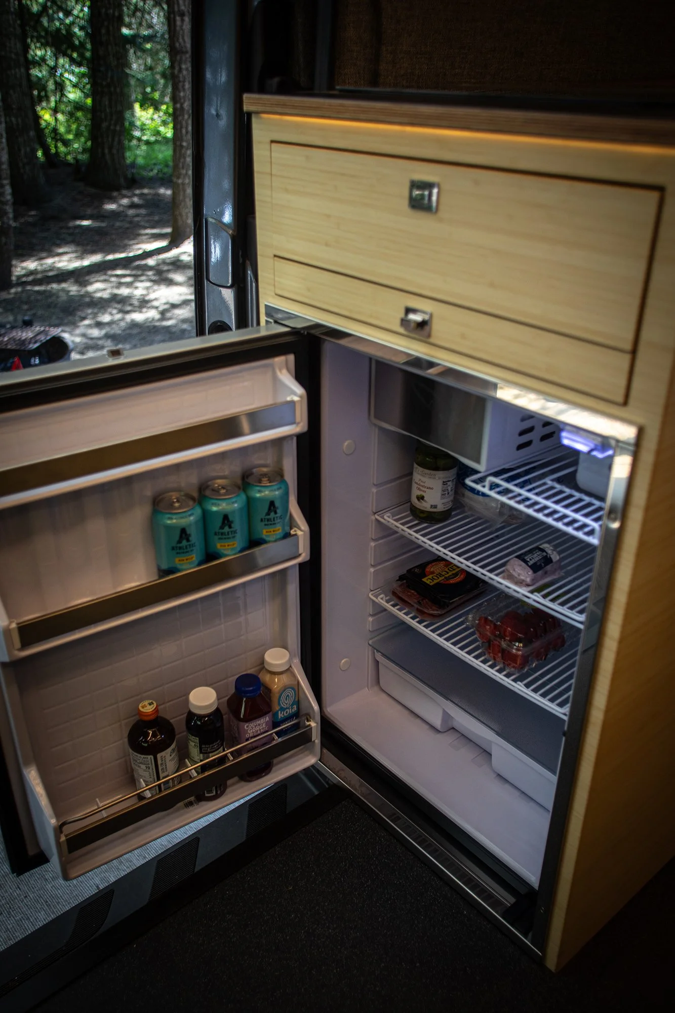 Earl Gray mini fridge