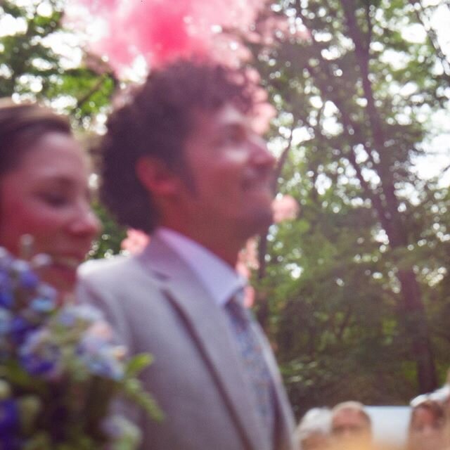 One year. This happy blur of color and flowers is exactly as I remember it. Love you @sosnito 💕 (Thanks for the snaps @l_mccune 😘)