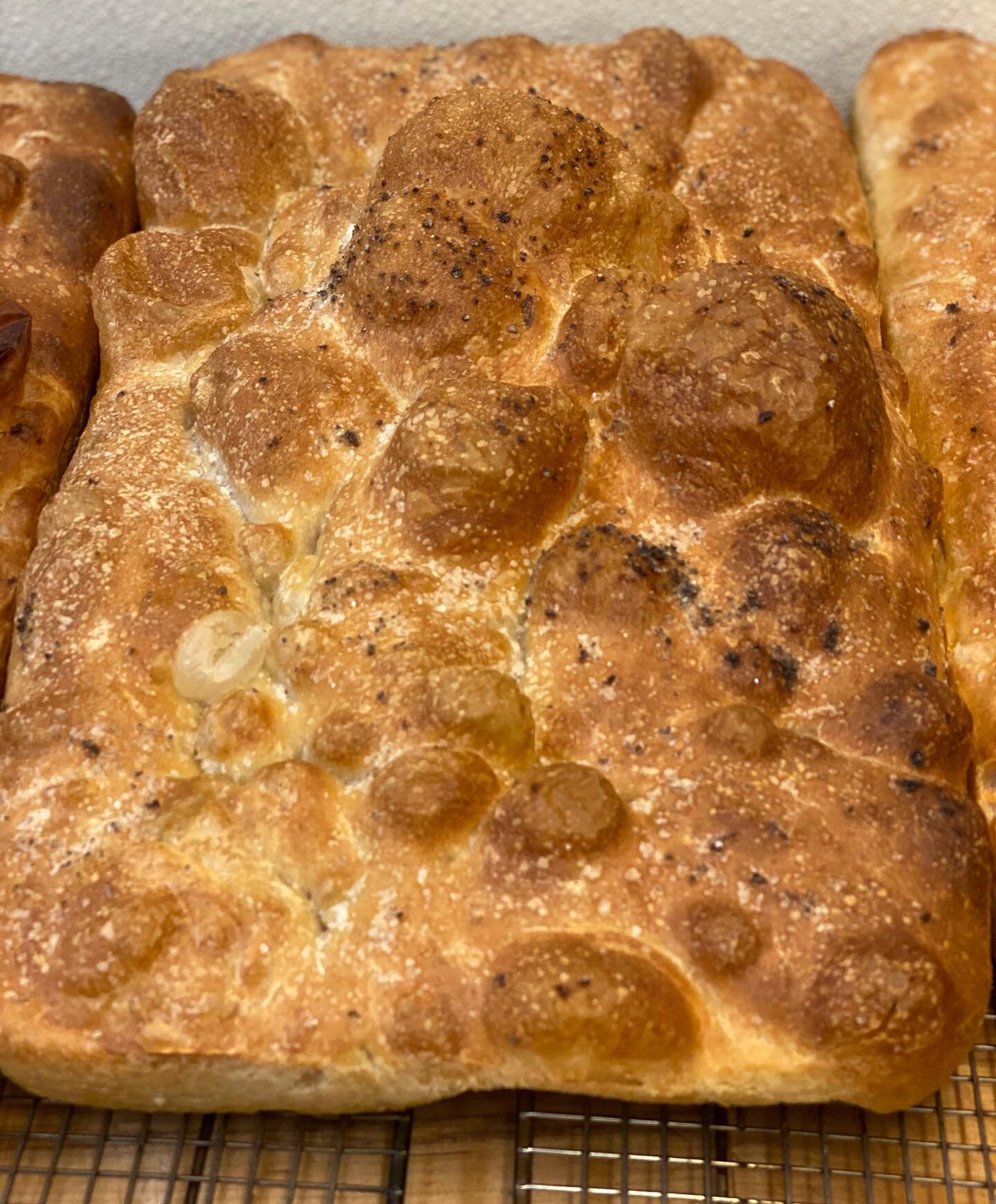 Focaccia is on the provisions menu today! Order yours online or walk in and pick some up.