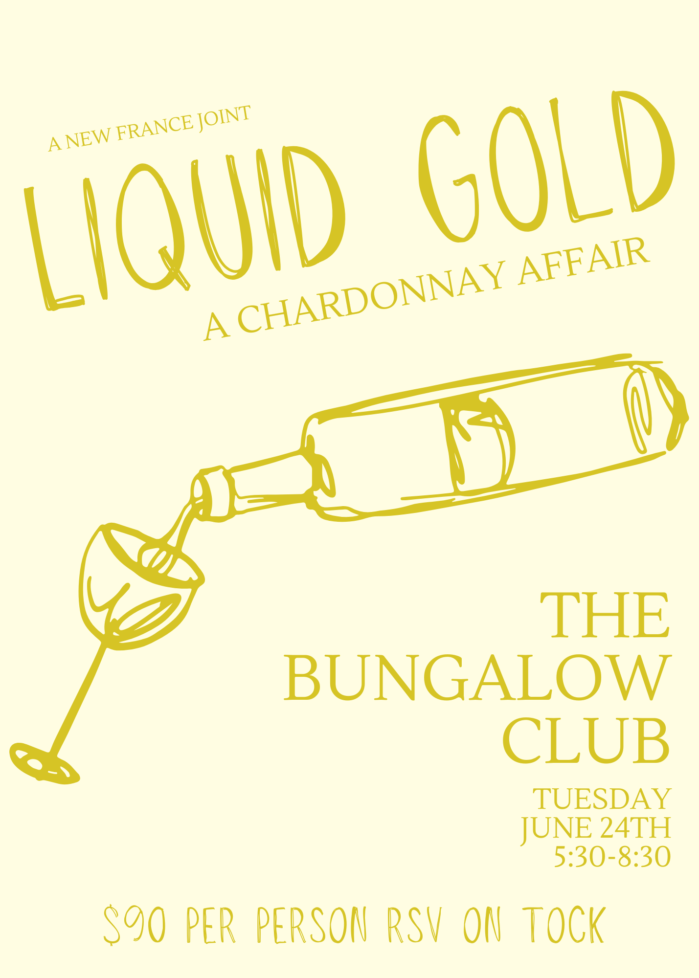 CHARDONN-YAY: Liquid Gold, A Chardonnay Affair