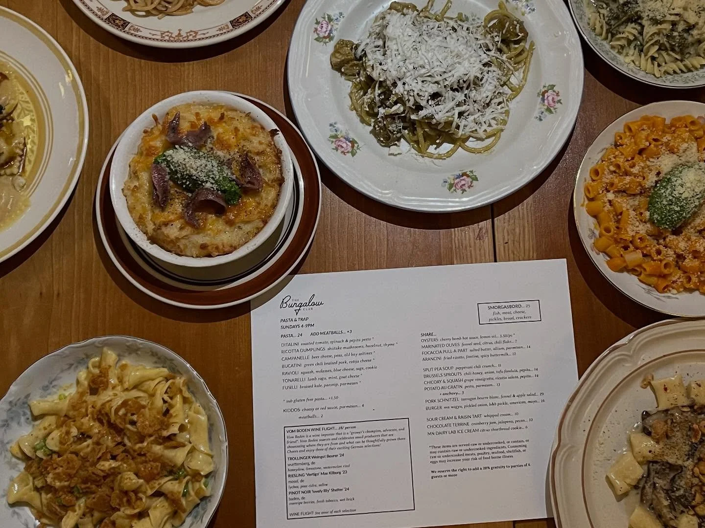 🍝 &amp; 🪤 
@thebungalowclubmpls