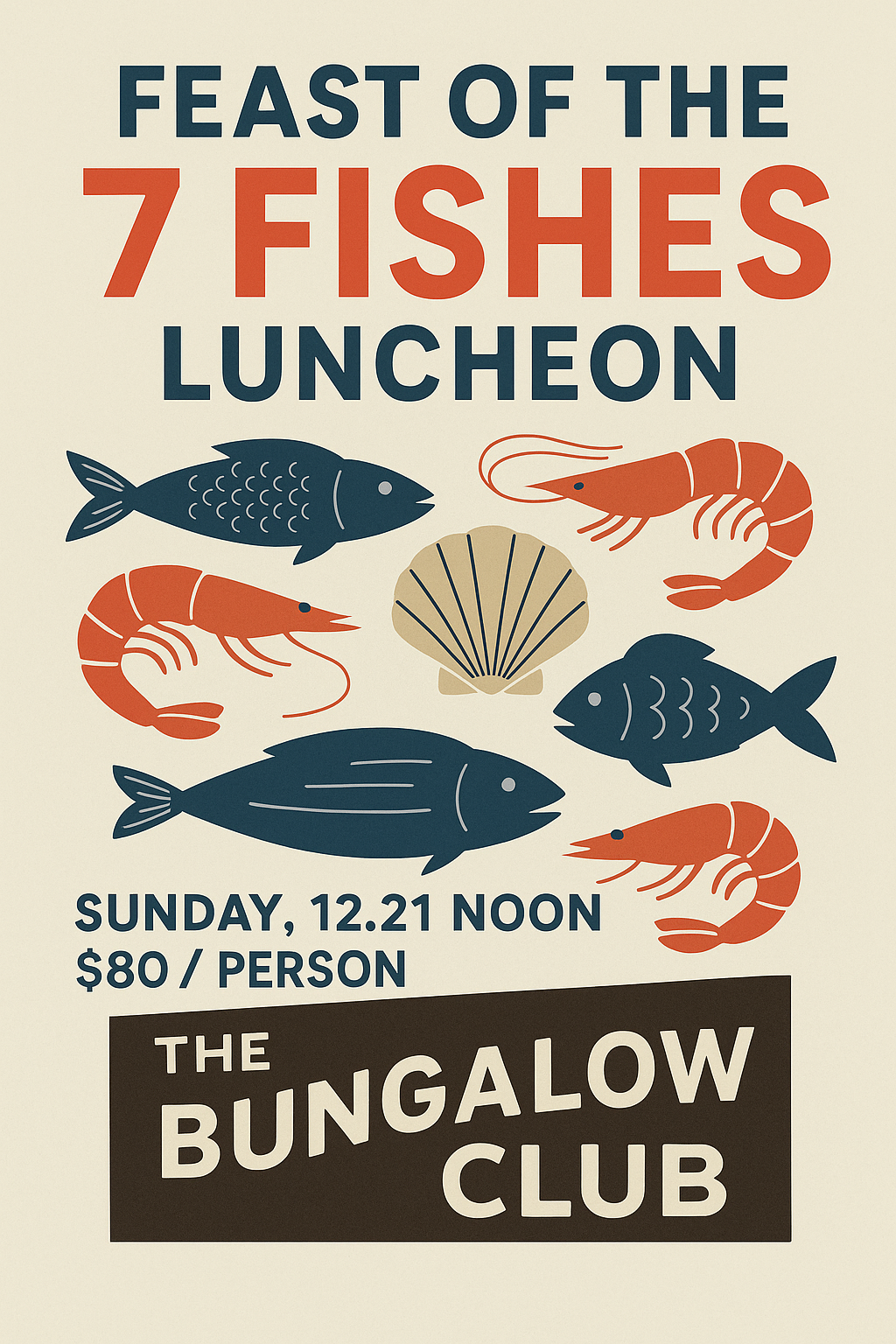 Feast of The 7 Fishes Luncheon