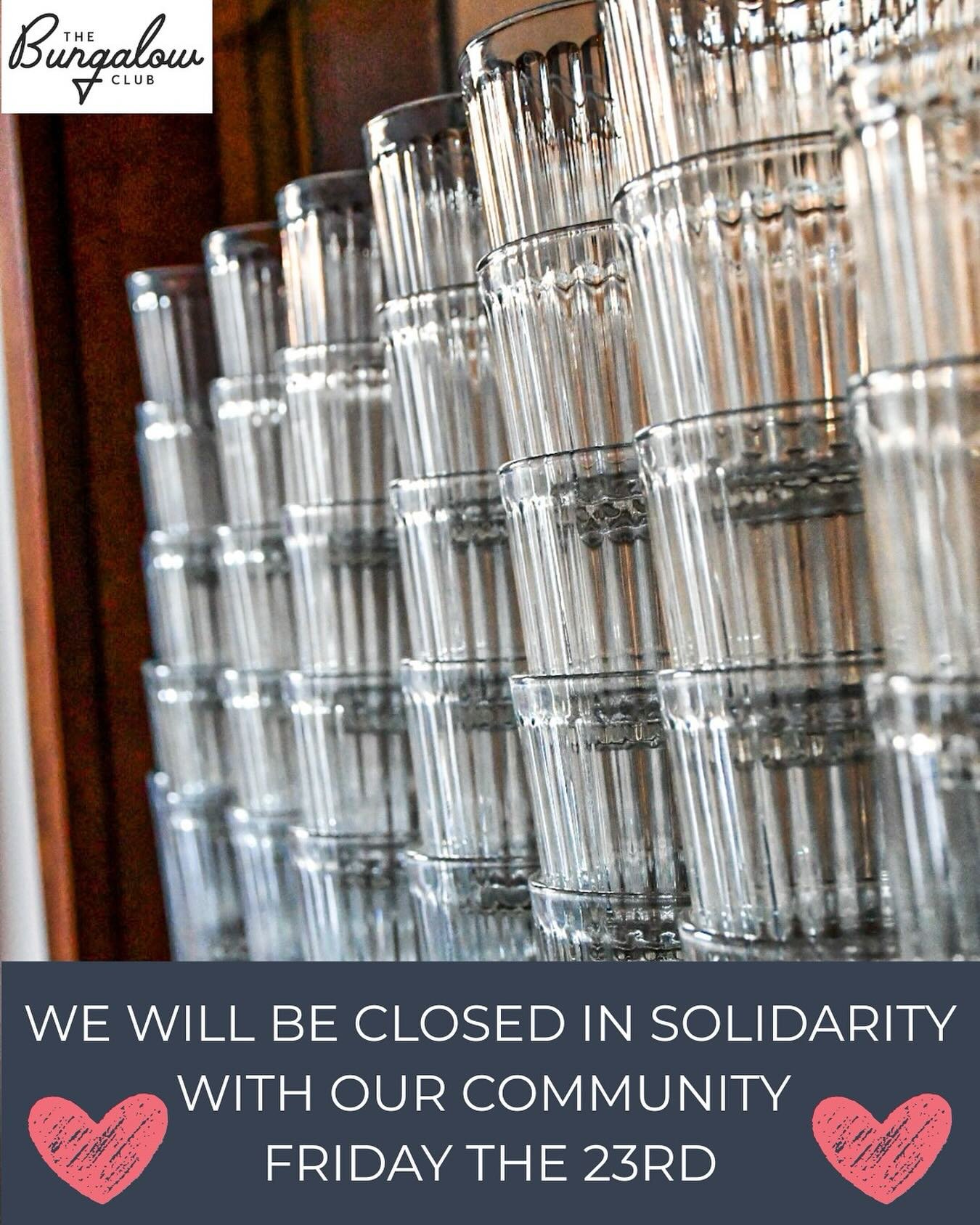 In solidarity with our community, our team has decided to close on Friday, January 23rd. 

We are hopeful that this choice will bring more light to the targeted overreach hitting our state. While we know this is not the final answer, we are committed