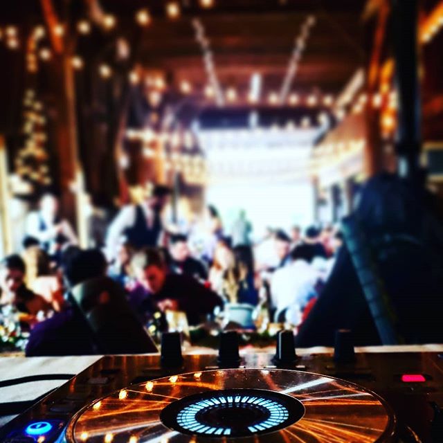 Start of a great night dj'ing Alex and Emily's wedding out at Dunbar Farms. Beautiful rustic barn venue. #dj #mobiledj #weddingdj #wedding #ottawavalley #ottawa #celebration #weekend