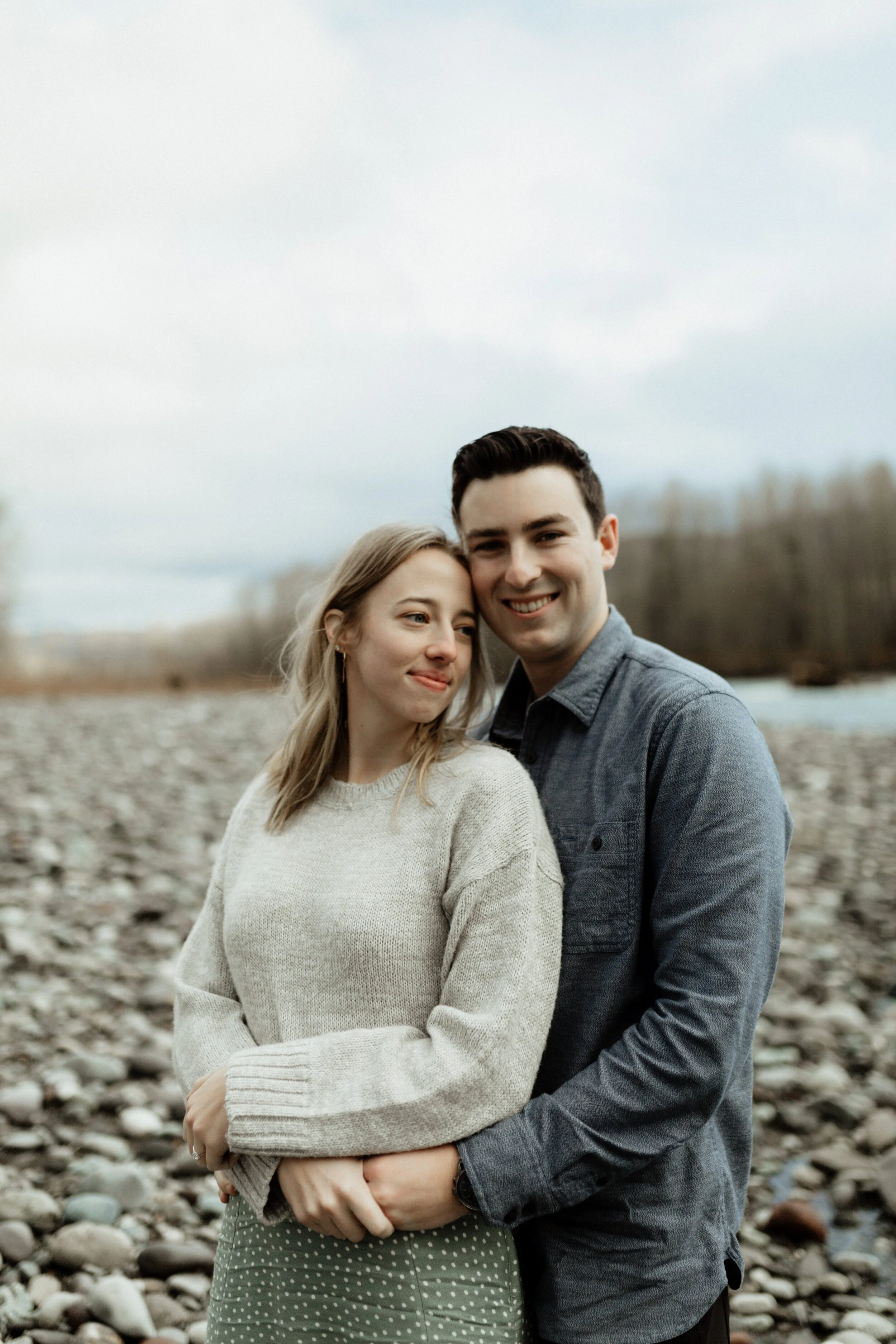 Rainy Engagement Session | Mt. Baker Wilderness 