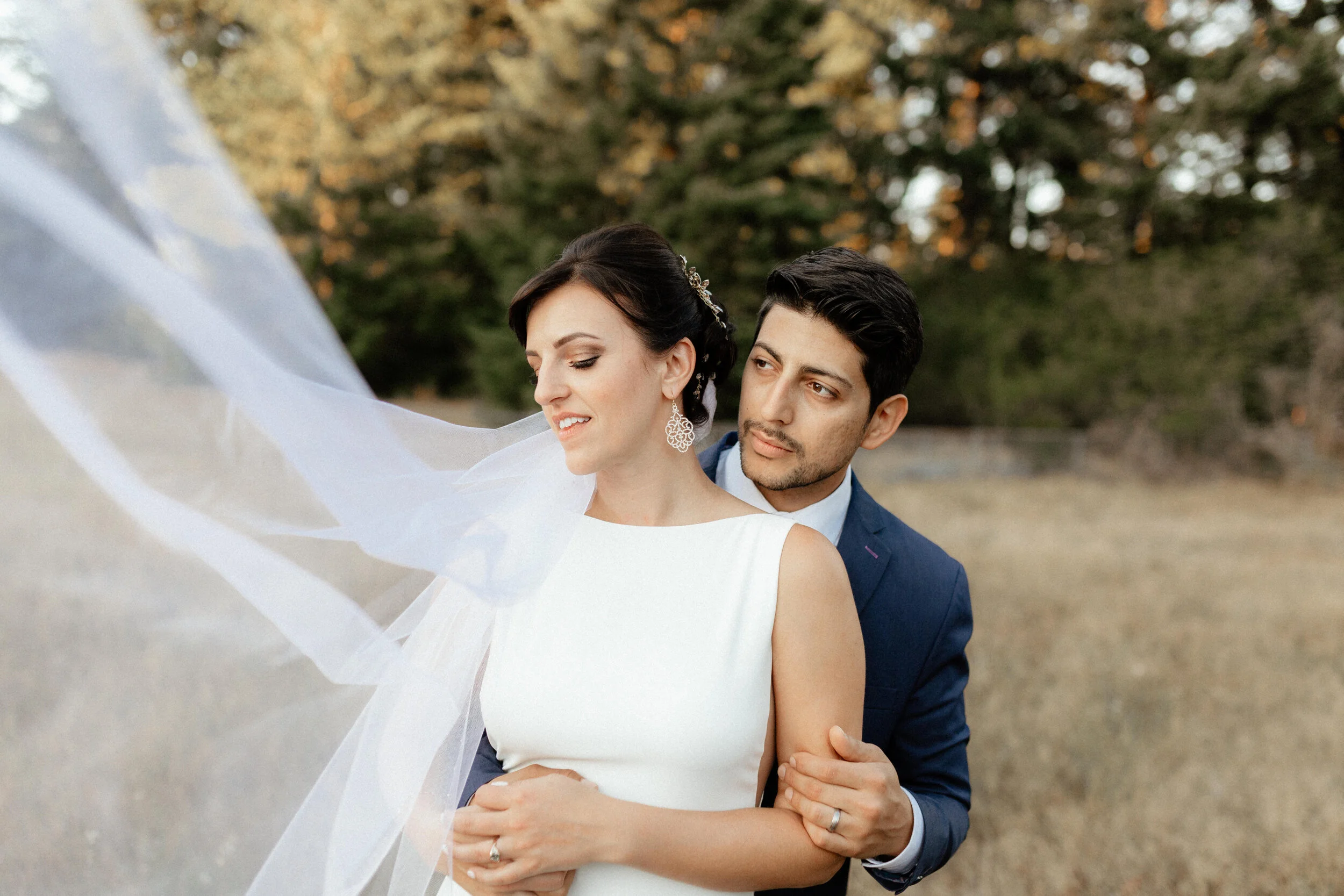 Modern Backyard Wedding on Fox Island | Oak Harbor, WA