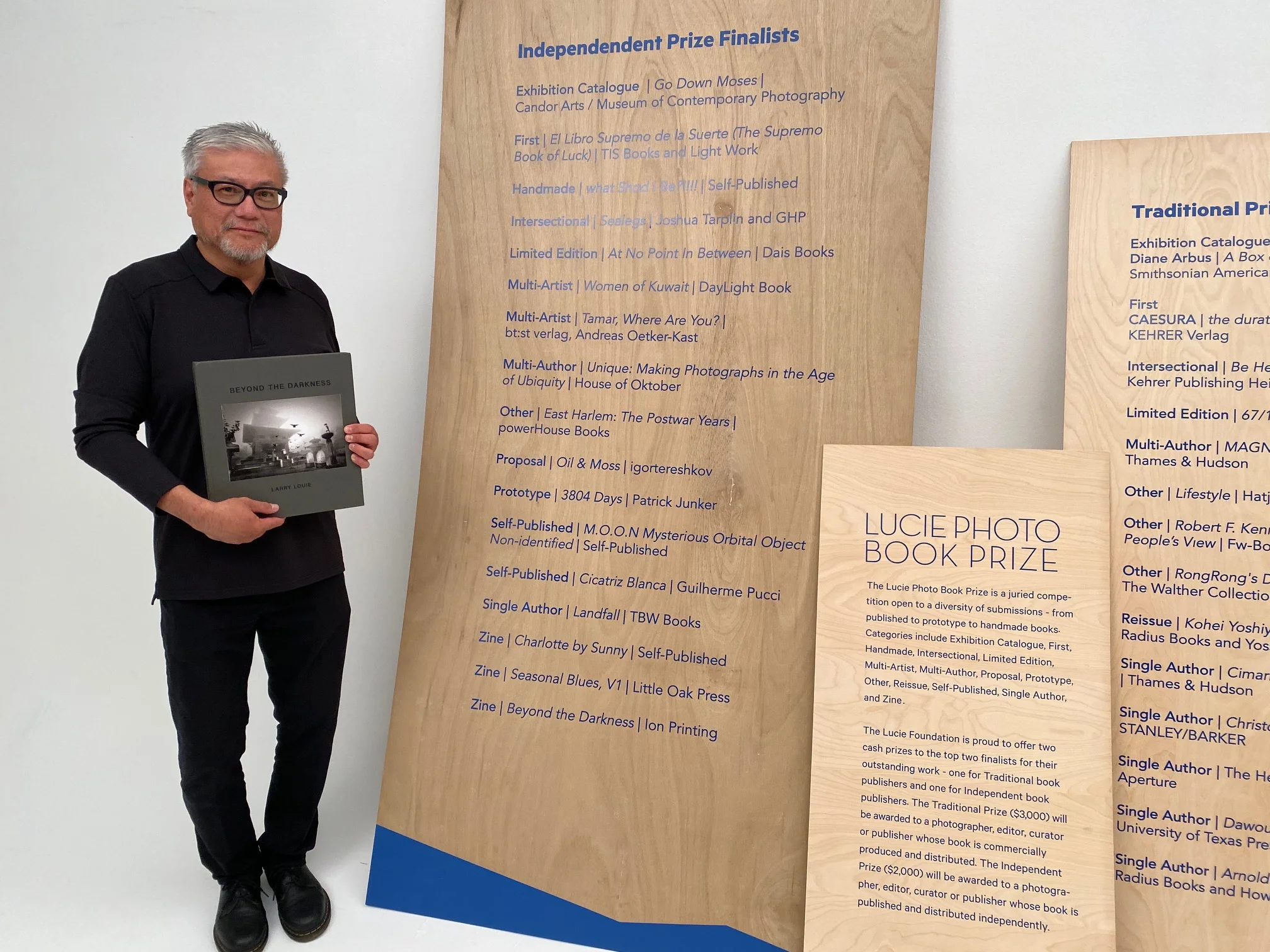 2019 Lucie Book Award Ceremony - Larry Louie's Beyond the Darkness Book Shortlisted