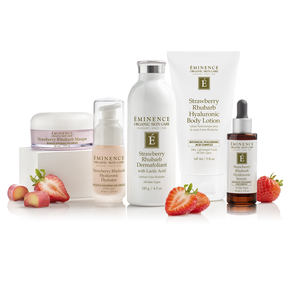 Strawberry Rhubarb Hyaluronic Body Lotion — Toscana Organic