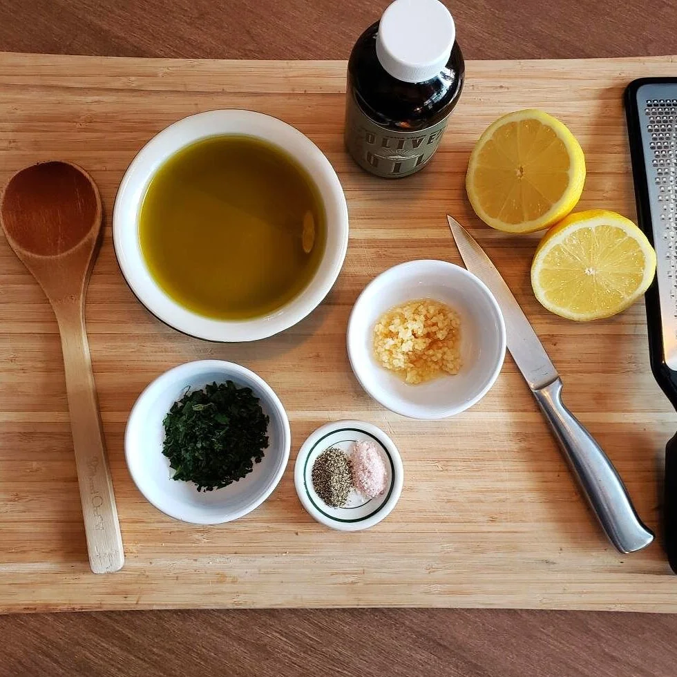 Lemon Garlic Salad Dressing 