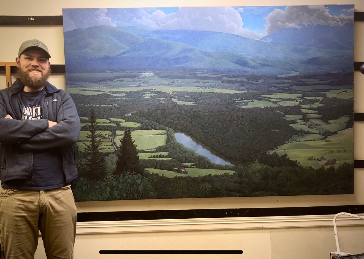 &ldquo;Shenandoah Foothills&rdquo;
48&rdquo;x72&rdquo; Oil on Linen

Finally posting this commission from last year. This piece was by far the largest and most difficult that I&rsquo;ve done to date. I learned so much and capturing the essence of the