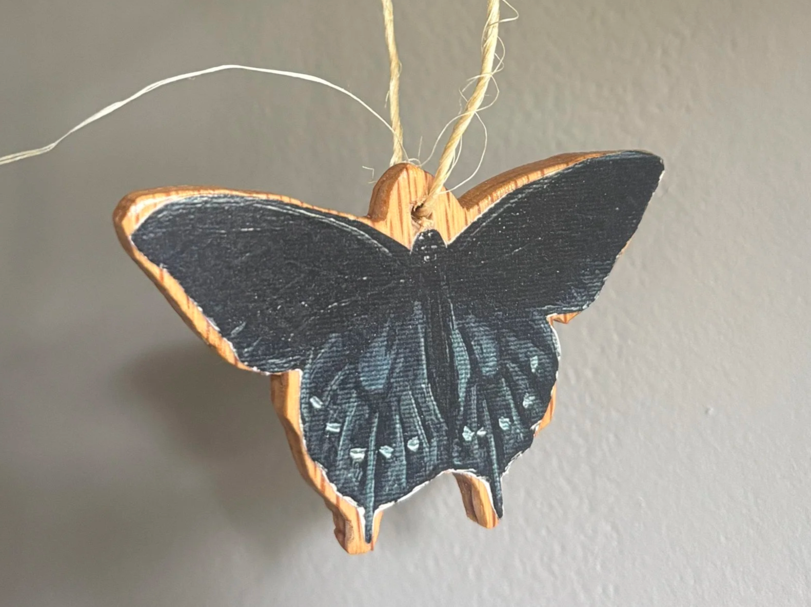 ‘Pipevine Swallowtail’ Handmade Ornament