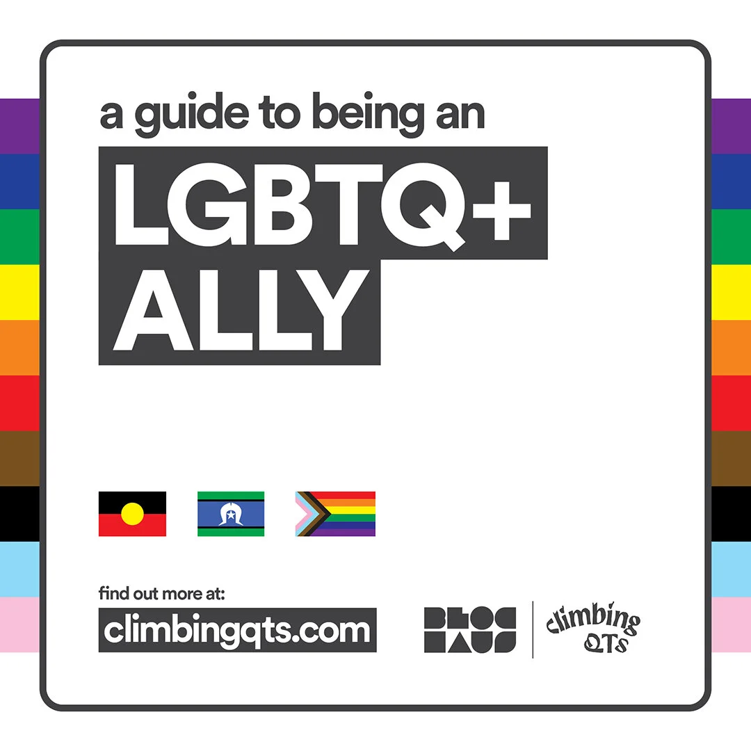 a guide to being an LGBTQ+ ally with BlocHaus