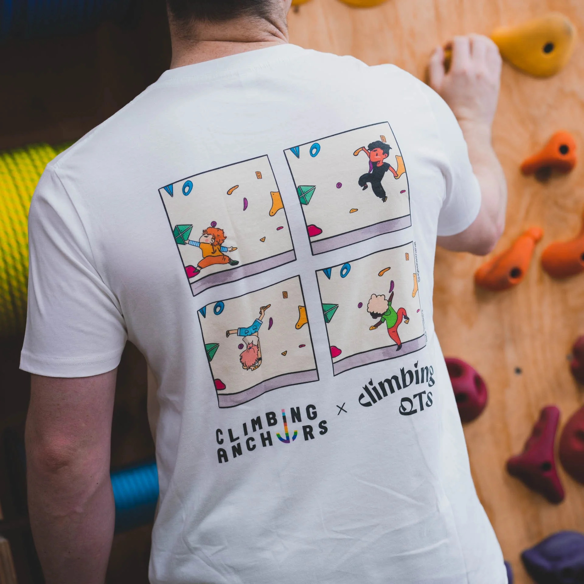 ClimbingQTS x Climbing Anchors Beta Breakers Tee