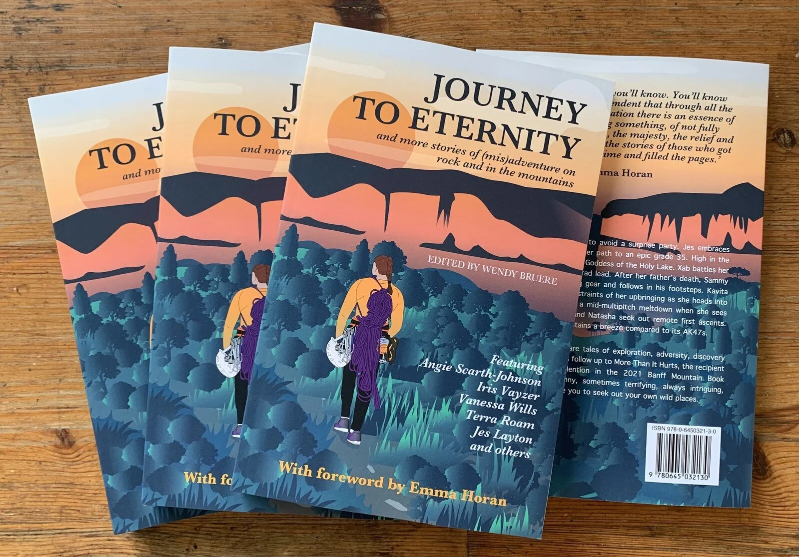 Journey to Eternity: Misadventures on Rock and in the Mountains, now available!