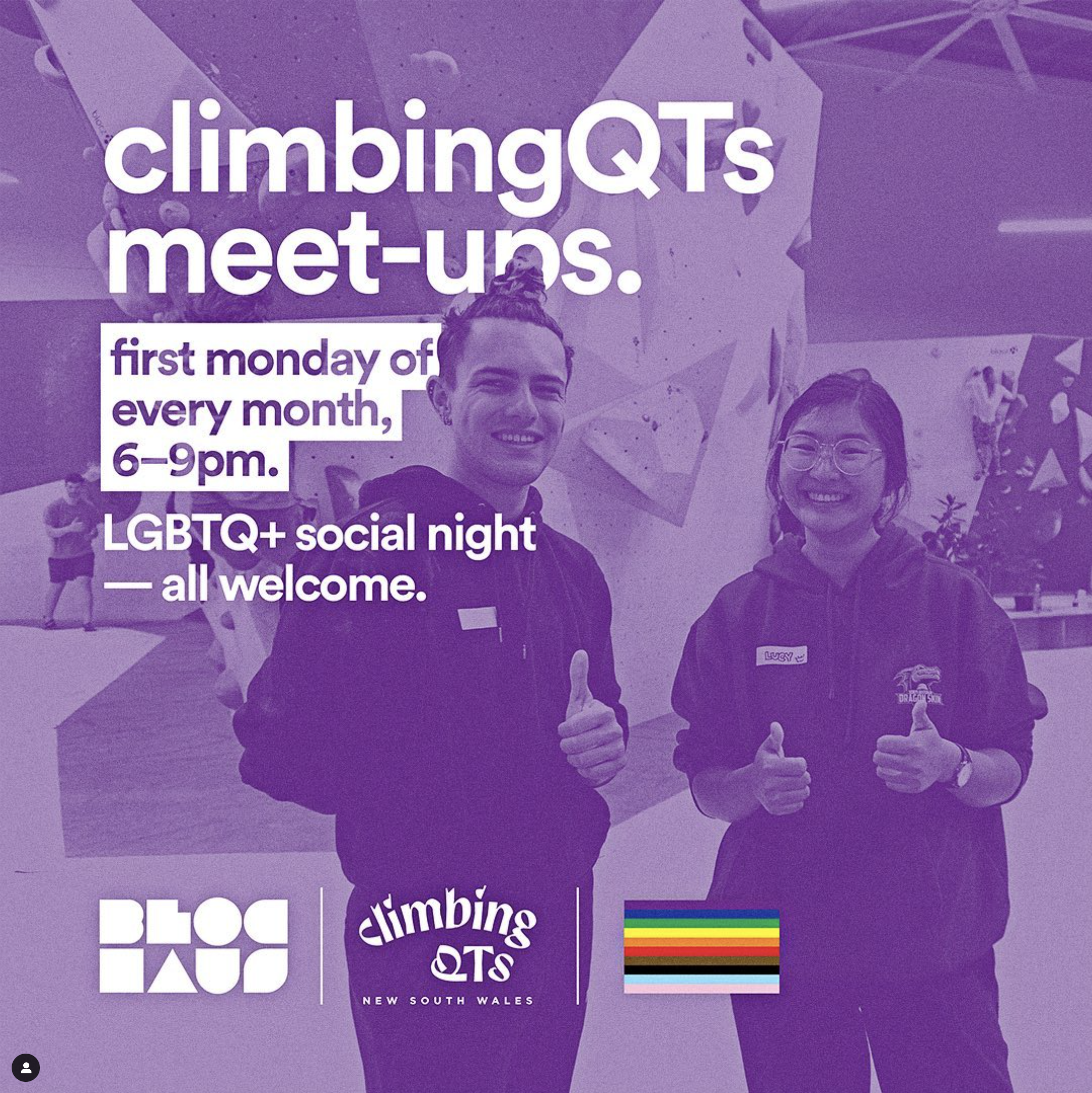 ClimbingQTs kicks off 2023 with brand new meetups at Bloc Haus (VIC)