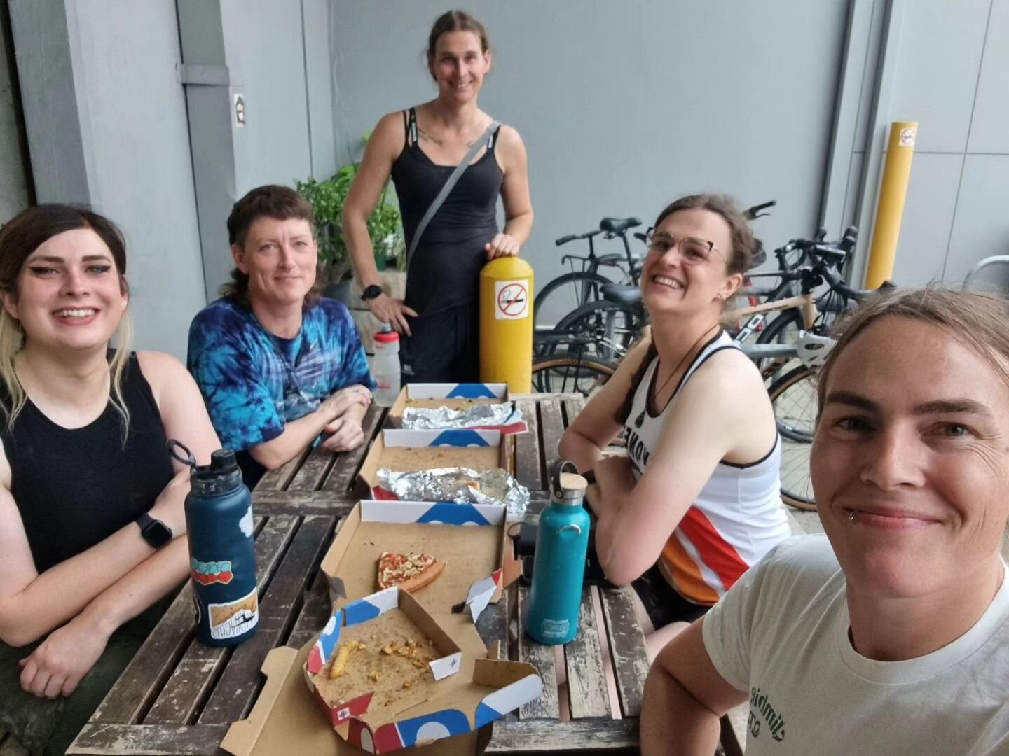 Pizza post meet-up is a vibe hey? Join us monthly for climbs and yums 🍕

Huge shout out to our champs to making it possible!