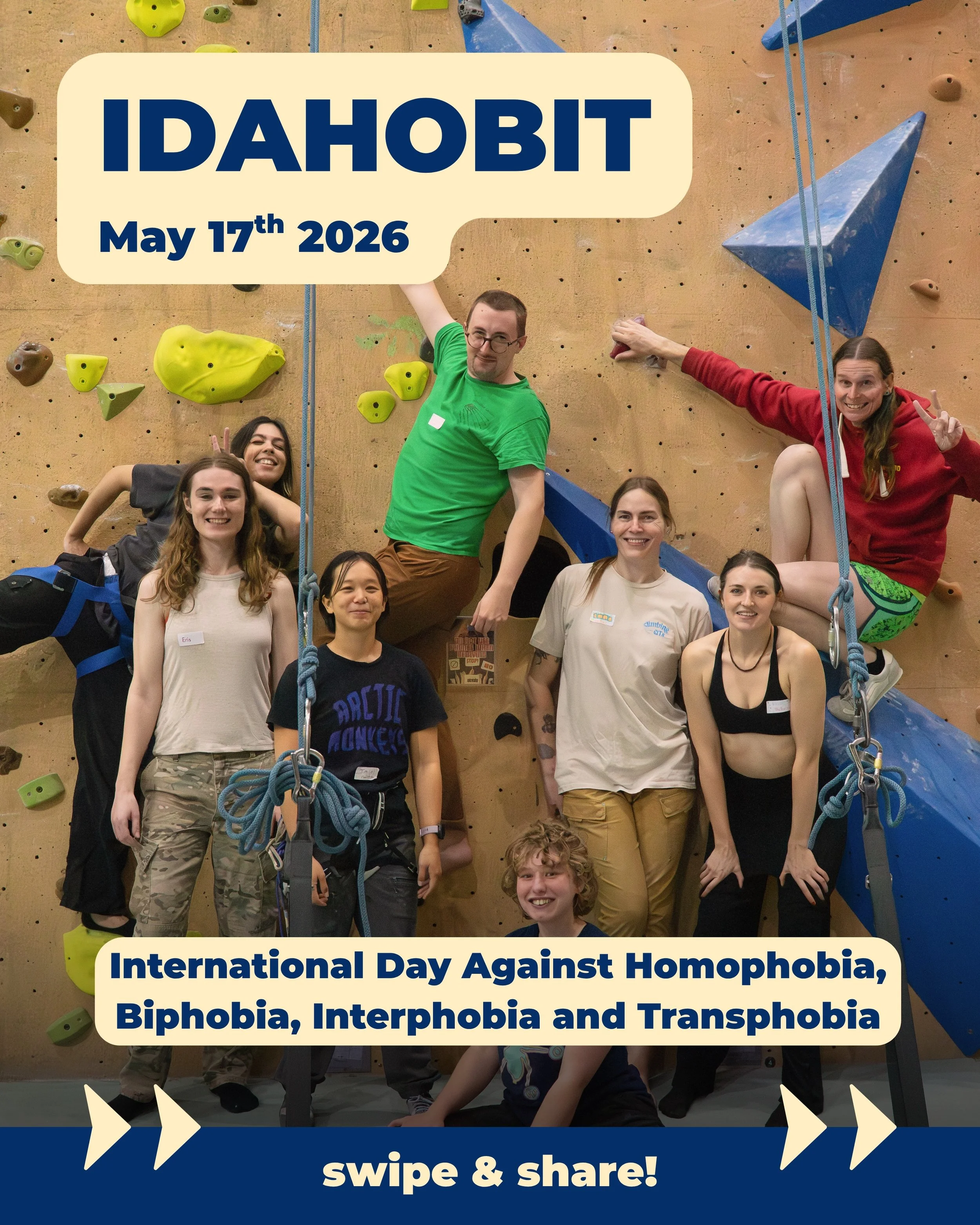 Today, May 17, is IDAHOBIT (International Day Against Homophobia, Biphobia, Interphobia and Transphobia).

We know, and have felt ourselves, the weight of the attacks we&rsquo;ve seen in the shift toward transphobia and intolerance of our gender dive