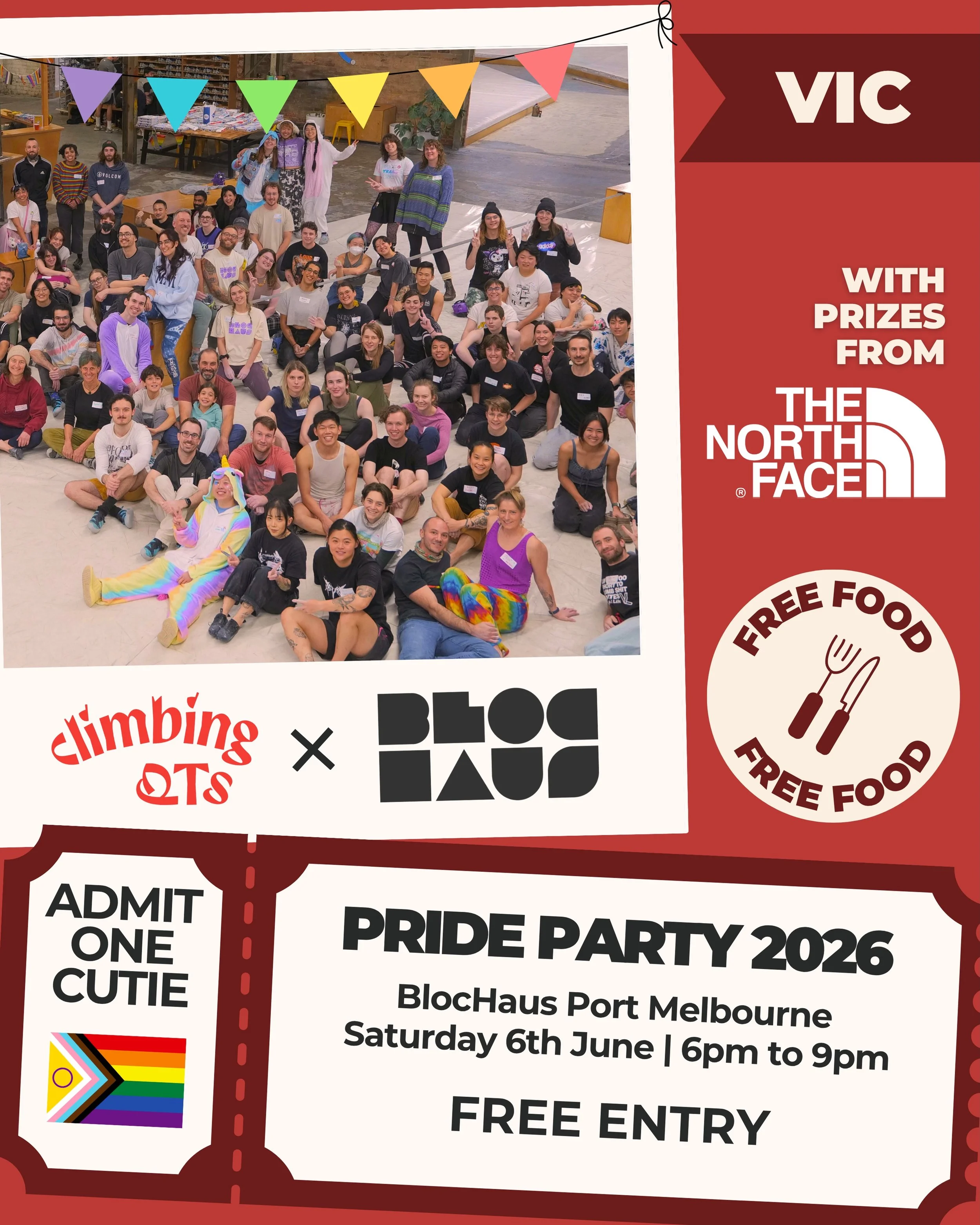 Calling all VIC/Naarm QTs!

June is Pride Month, so it&rsquo;s time for your Pride Party coming up on the 6th of June, so get your shoes and slays ready, and come on down for a night of joy and love ❤️

Here are some more details for you!

When: Satu