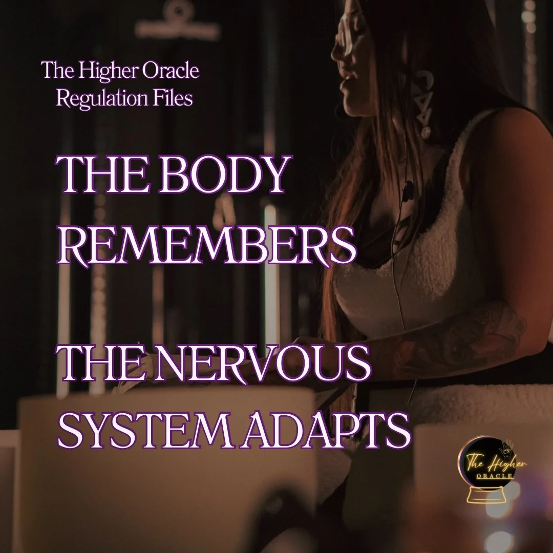 ✨The nervous system memorizes states.✨
Not just trauma. Not just events. States.

Urgency. Stimulation. Productivity. Even constant excitement.

If you live in activation long enough, activation becomes the baseline.
And dysregulation isn&rsquo;t alw