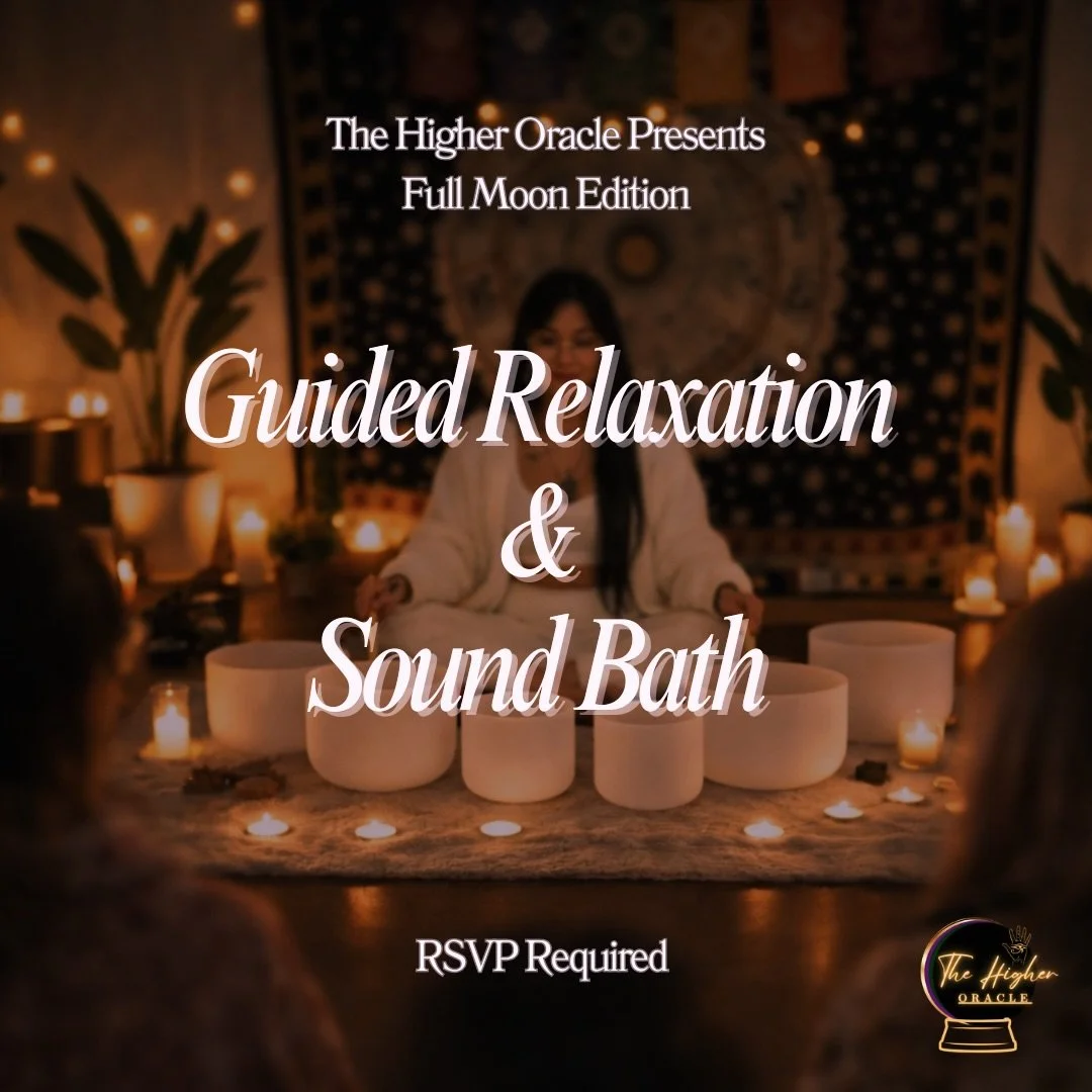 ✨You&rsquo;re invited✨
Full Moon Guided Relaxation + Sound Bath
Saturday, March 7 &middot; 6:45&ndash;8:15 PM

We&rsquo;re gathering upstairs @salsaexplosiondancecompany (388 Donald St) just one floor above The Higher Oracle Sanctuary, for an evening