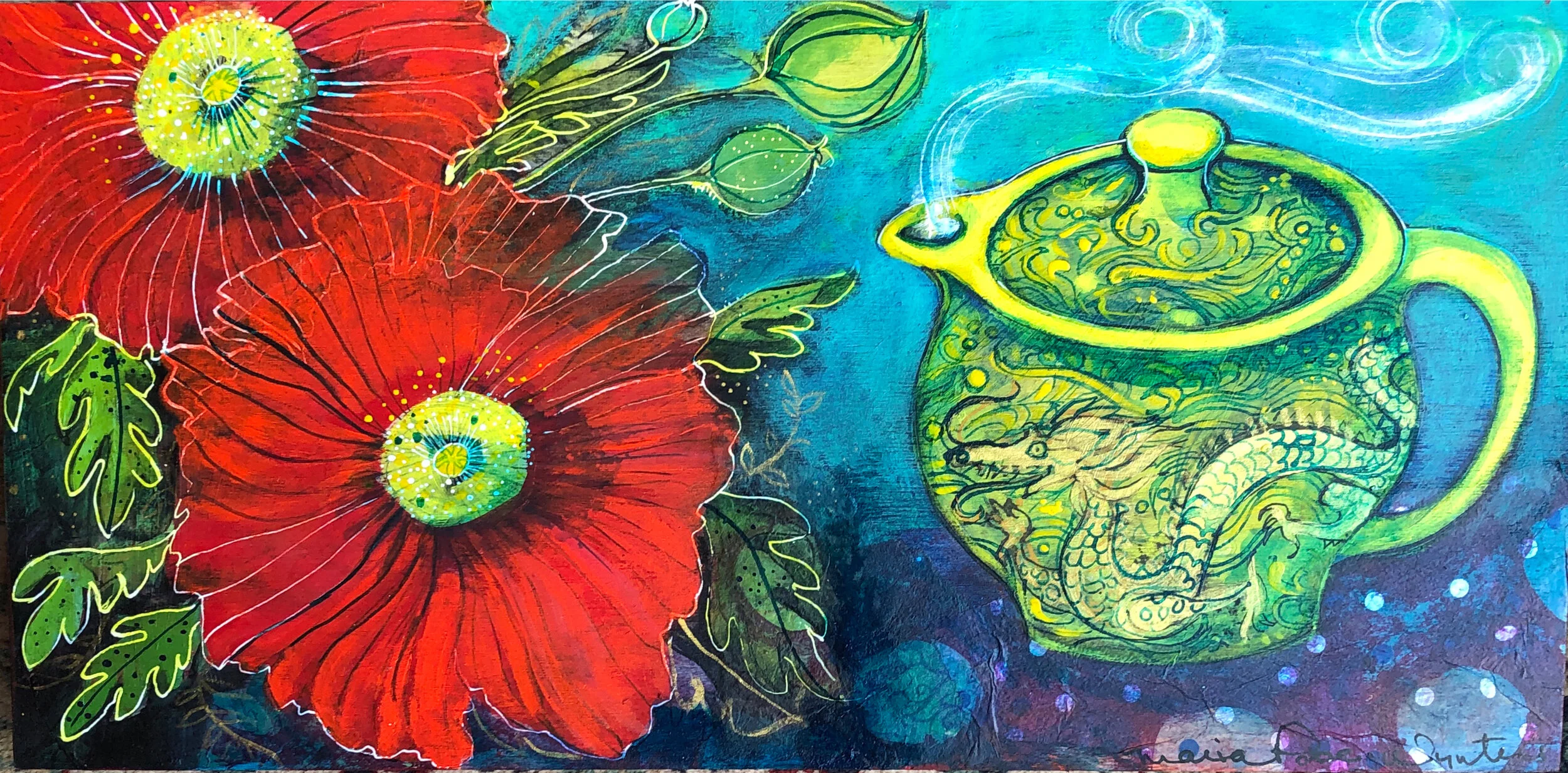 MPW  Dragon Steam and Poppies.jpg