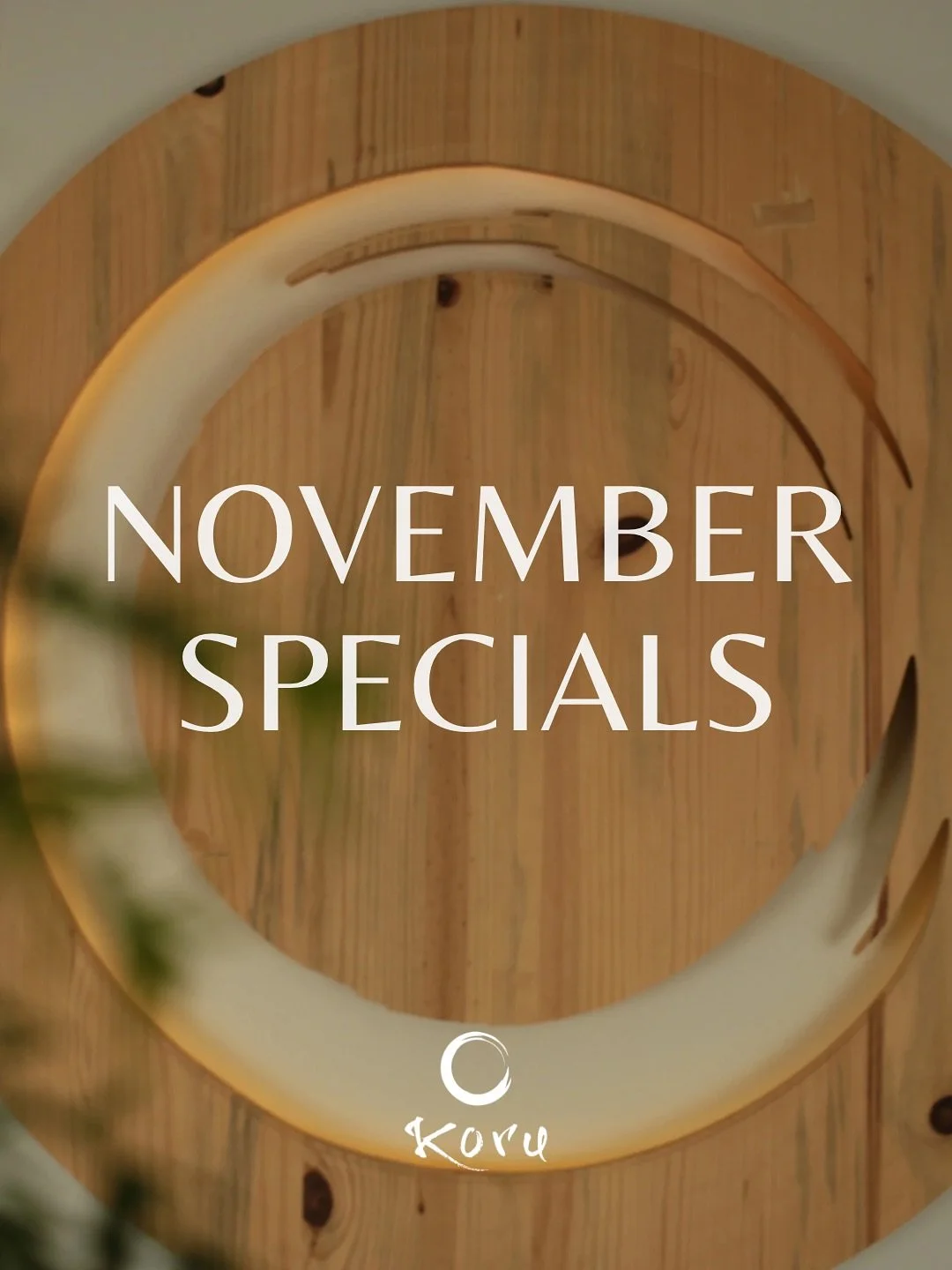 NOVEMBER SPECIALS 🍂

This month, we&rsquo;re celebrating gratitude, grace, and glowing skin. November is both National Gratitude Month and National Healthy Skin Month, making it the perfect time to pause, reflect, and invest in yourself.

Start the 
