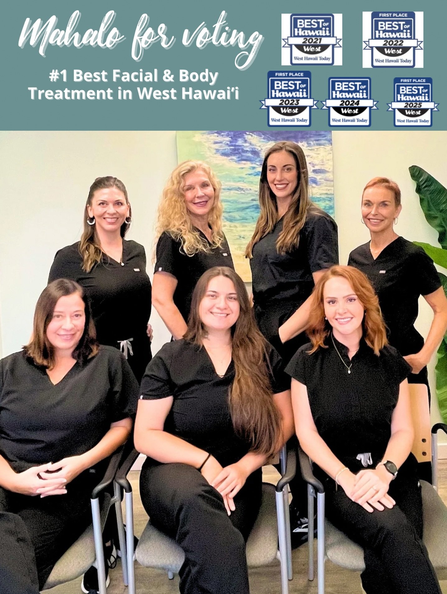 Happy New Year! ✨ Thank you to all of our incredible guests for voting Koru for Best Facial &amp; Body Treatment 5 years in a row! We can&rsquo;t wait to see you next year and continue to earn your trust and loyalty for many more to come 🥂 

A remin