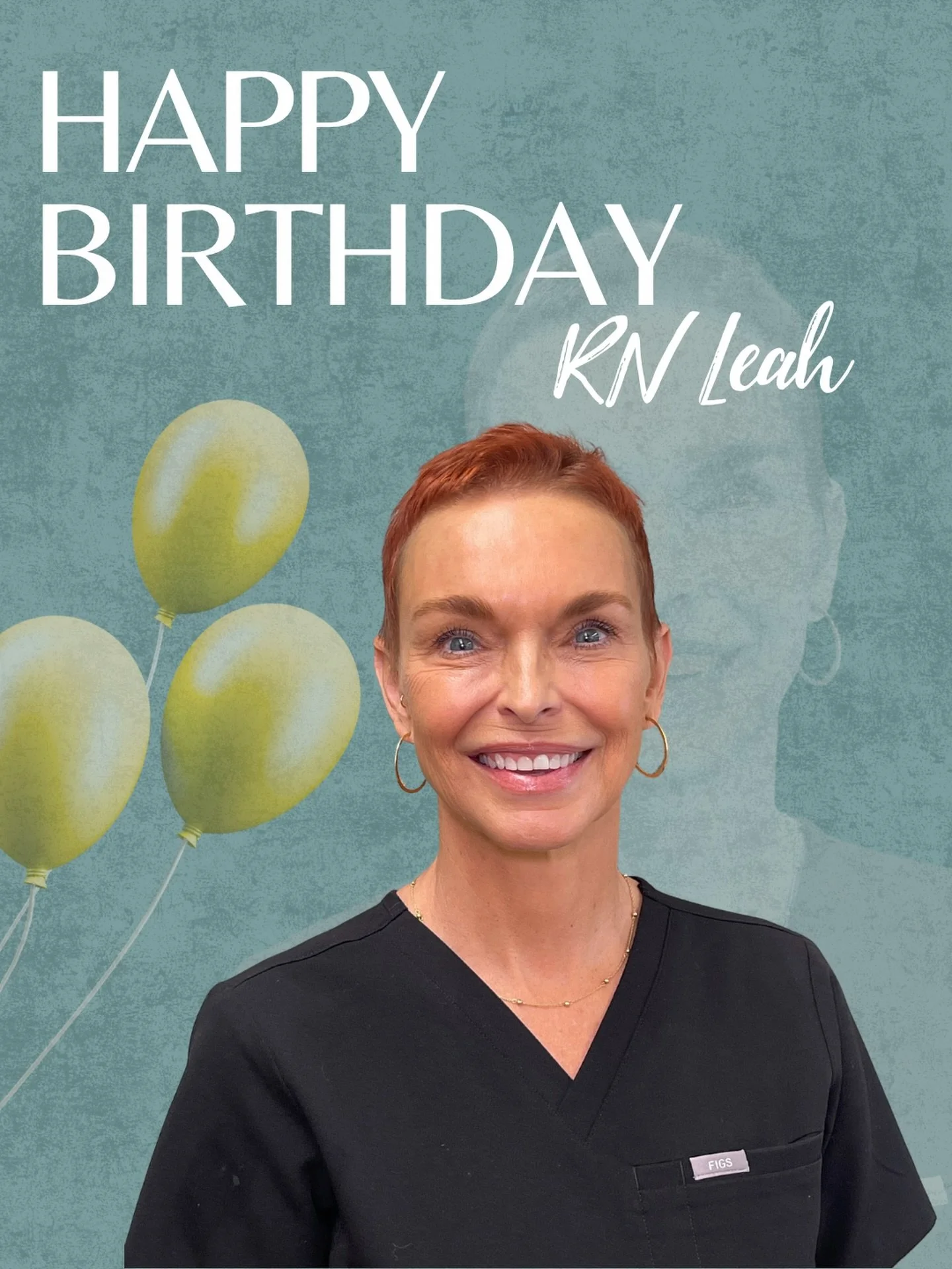 Happy birthday to our skilled and talented RN Leah! 🎉 Thank you bringing such light and positive energy to our practice!