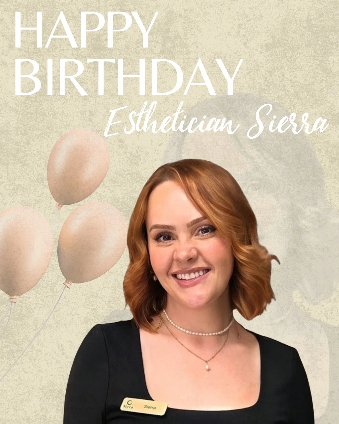 Happy birthday to our Lead Esthetician Sierra! 🎉Thank you for all that you do for the Koru esthetics team and program, and social media! 🫶