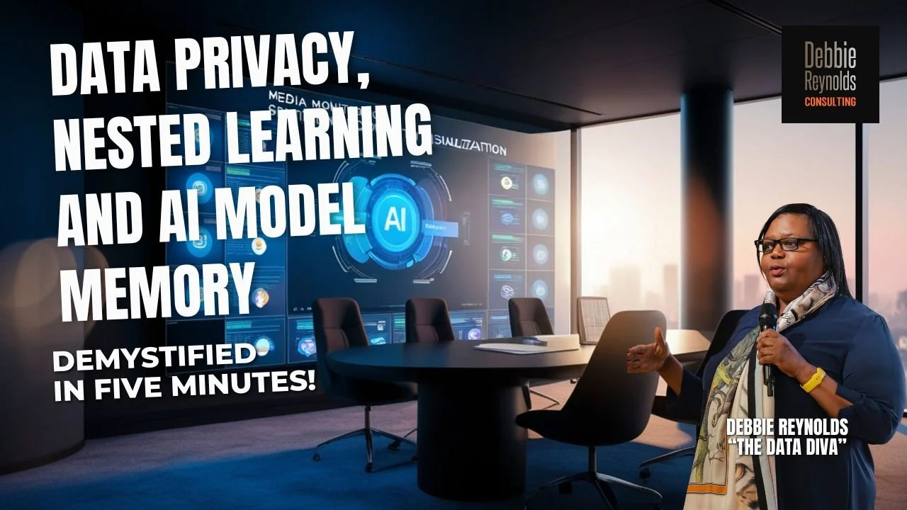 DATA PRIVACY, NESTED LEARNING AND AI MODEL MEMORY