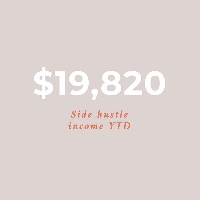 ERRYDAY I&rsquo;M HUSTLIN&rsquo; 🙂

Crunched the numbers and dayummm I&rsquo;ve been side-hustling A LOT this year. 👩🏻&zwj;🎨 This is from ALL design related freelance work. It doesn&rsquo;t include reselling on Poshmark or anything like that.

Ri