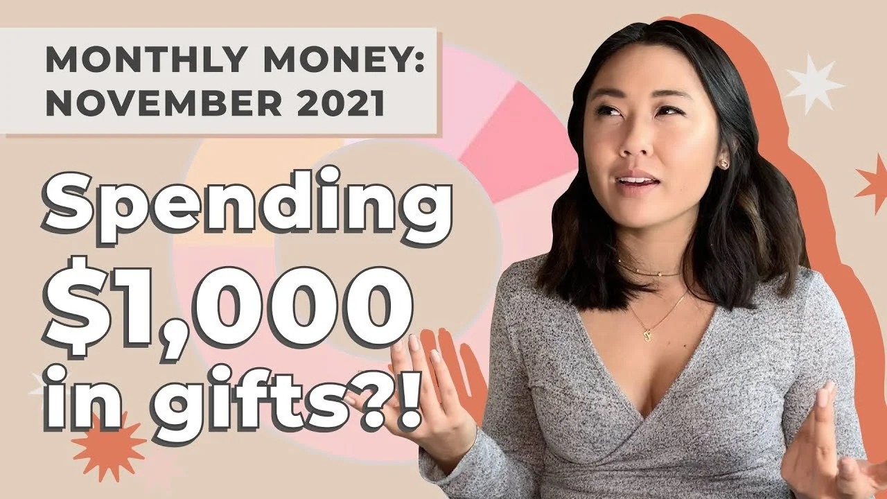 What I Spent in November 2021: Spent $1,000 in Gifts!
