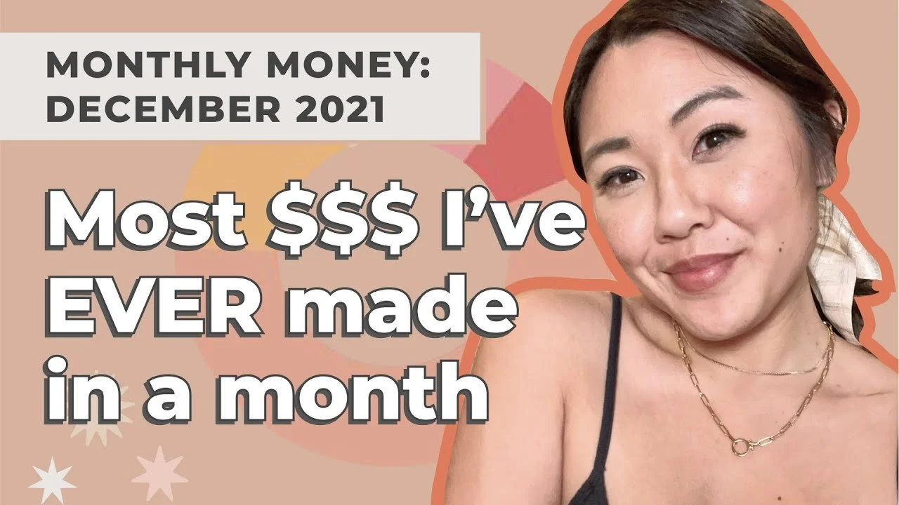 December 2021: Most Money Earned in a Month!
