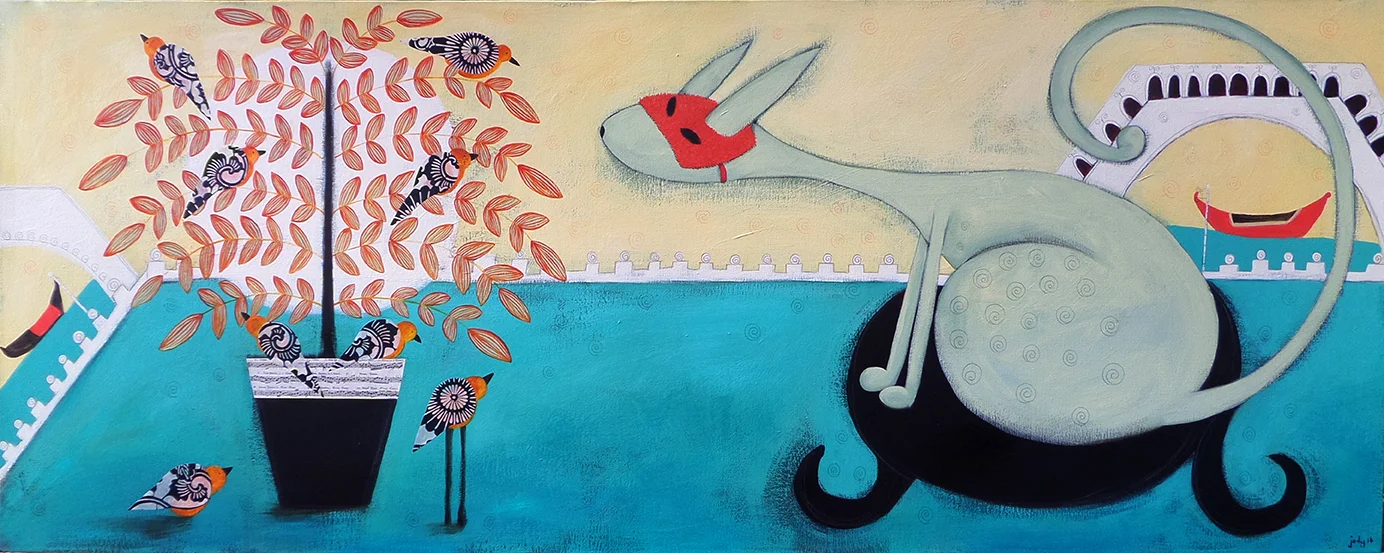 Large Canvas - ‘Venice in the Afternoon’ - SOLD