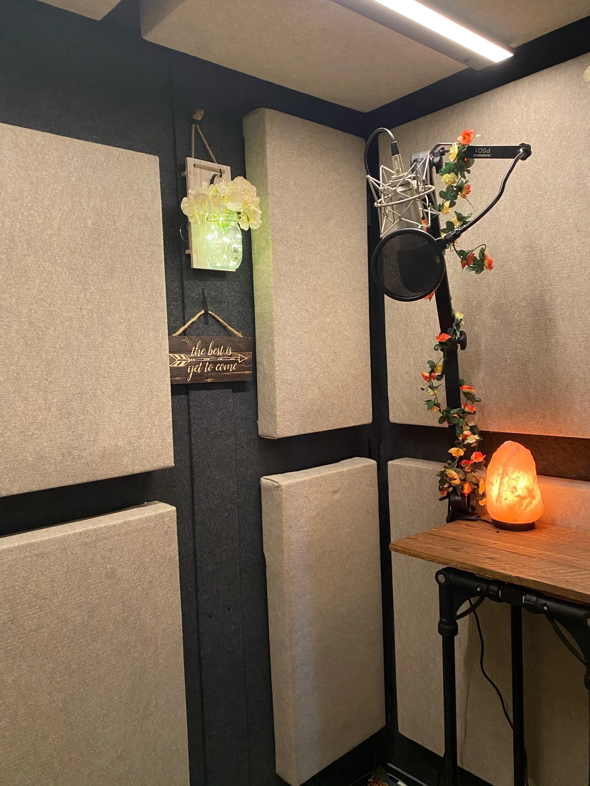 callie ray voice over home studio